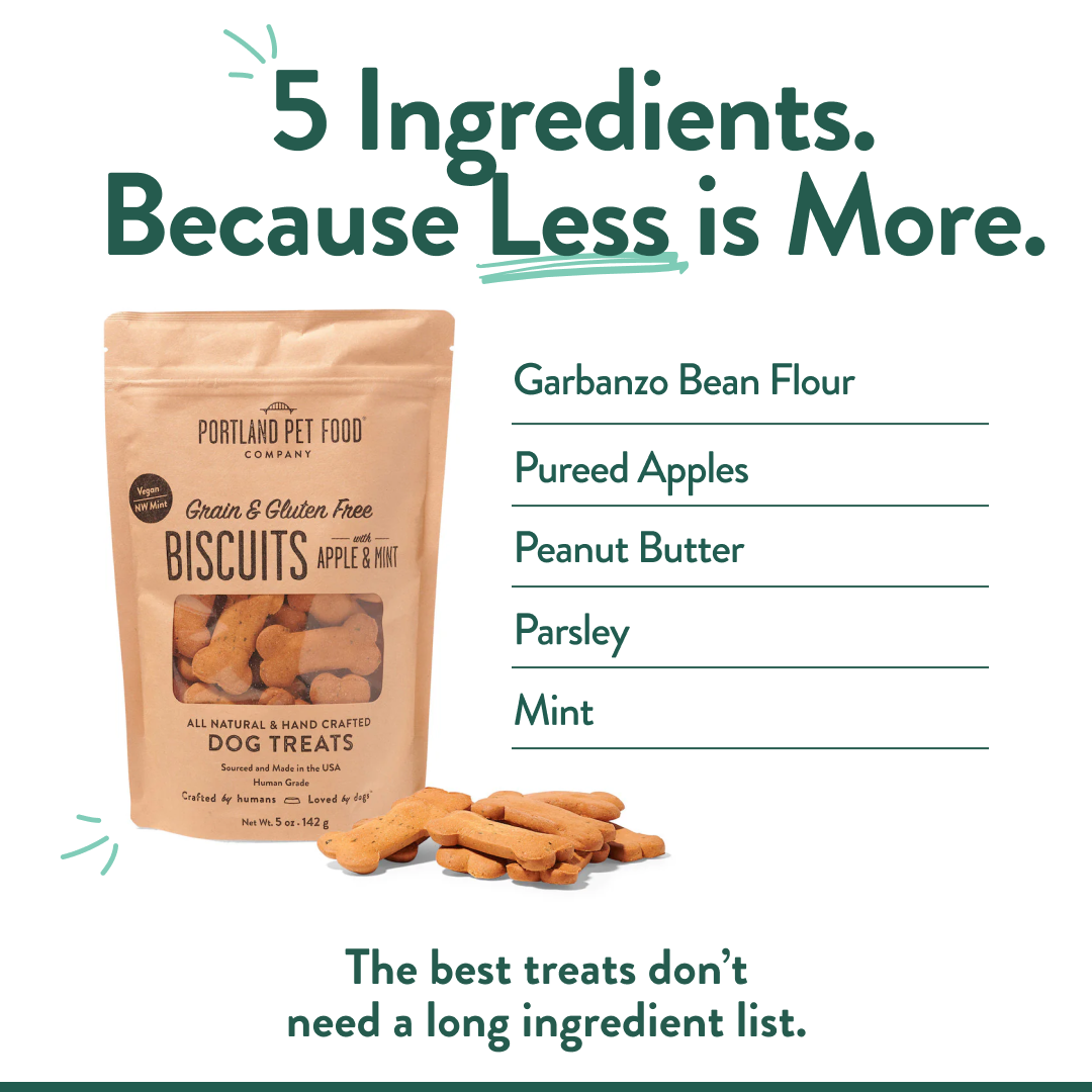 Grain & Gluten Free Apple & Mint Biscuits