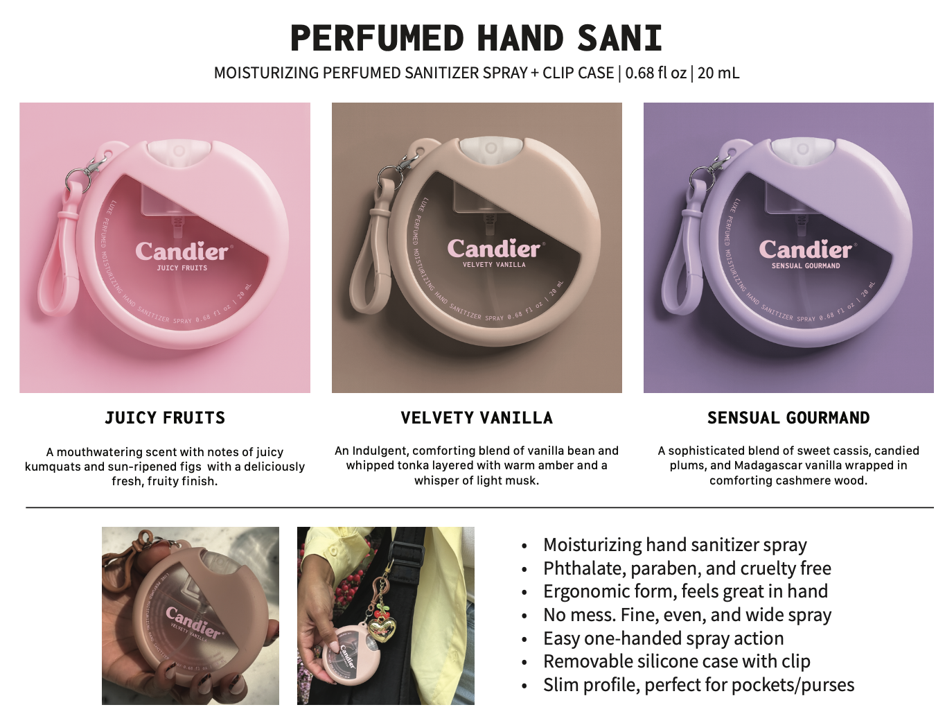 JUICY FRUITS PERFUMED HAND SANI
