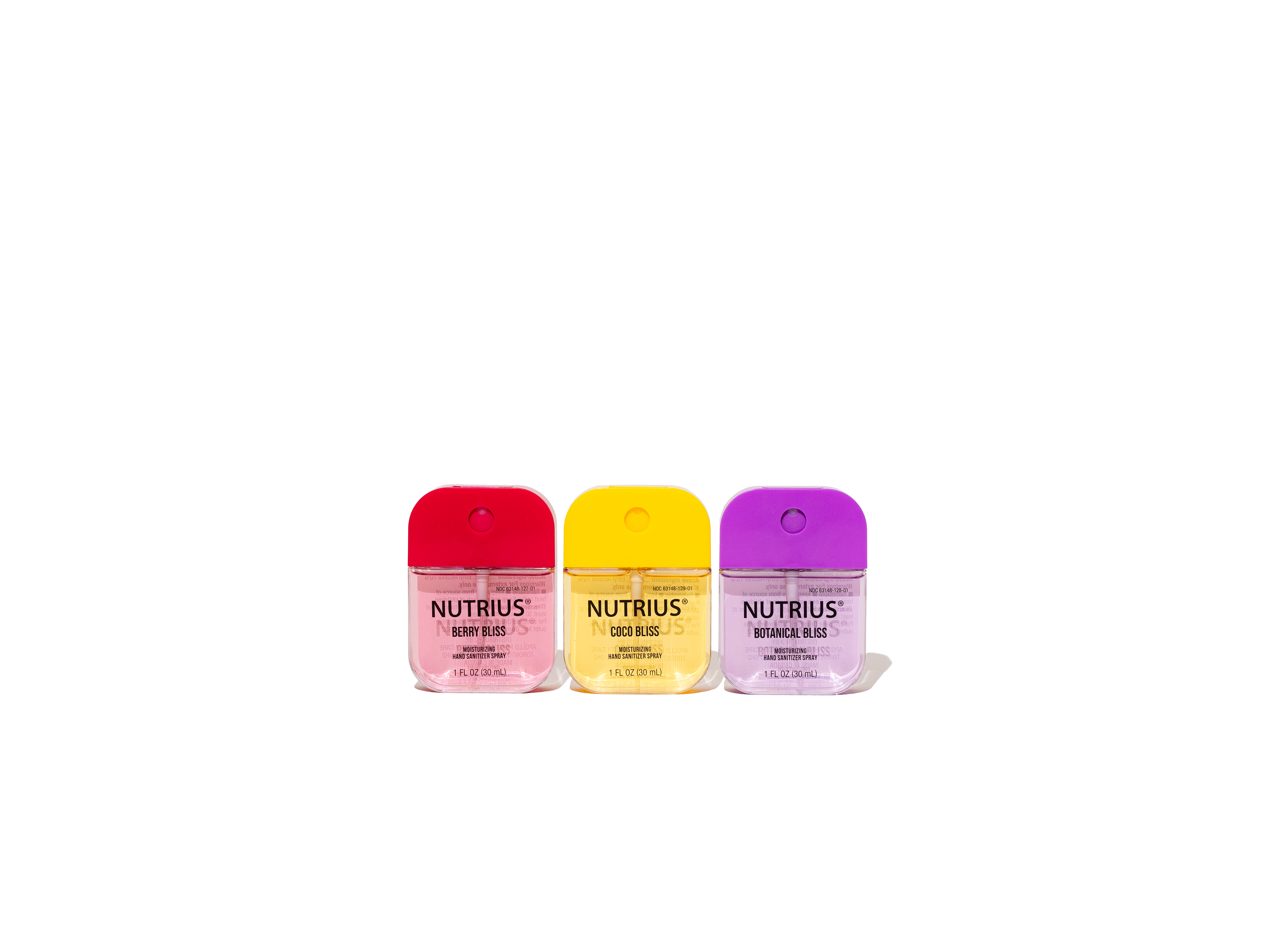 Nutrius Hand Sanitizers