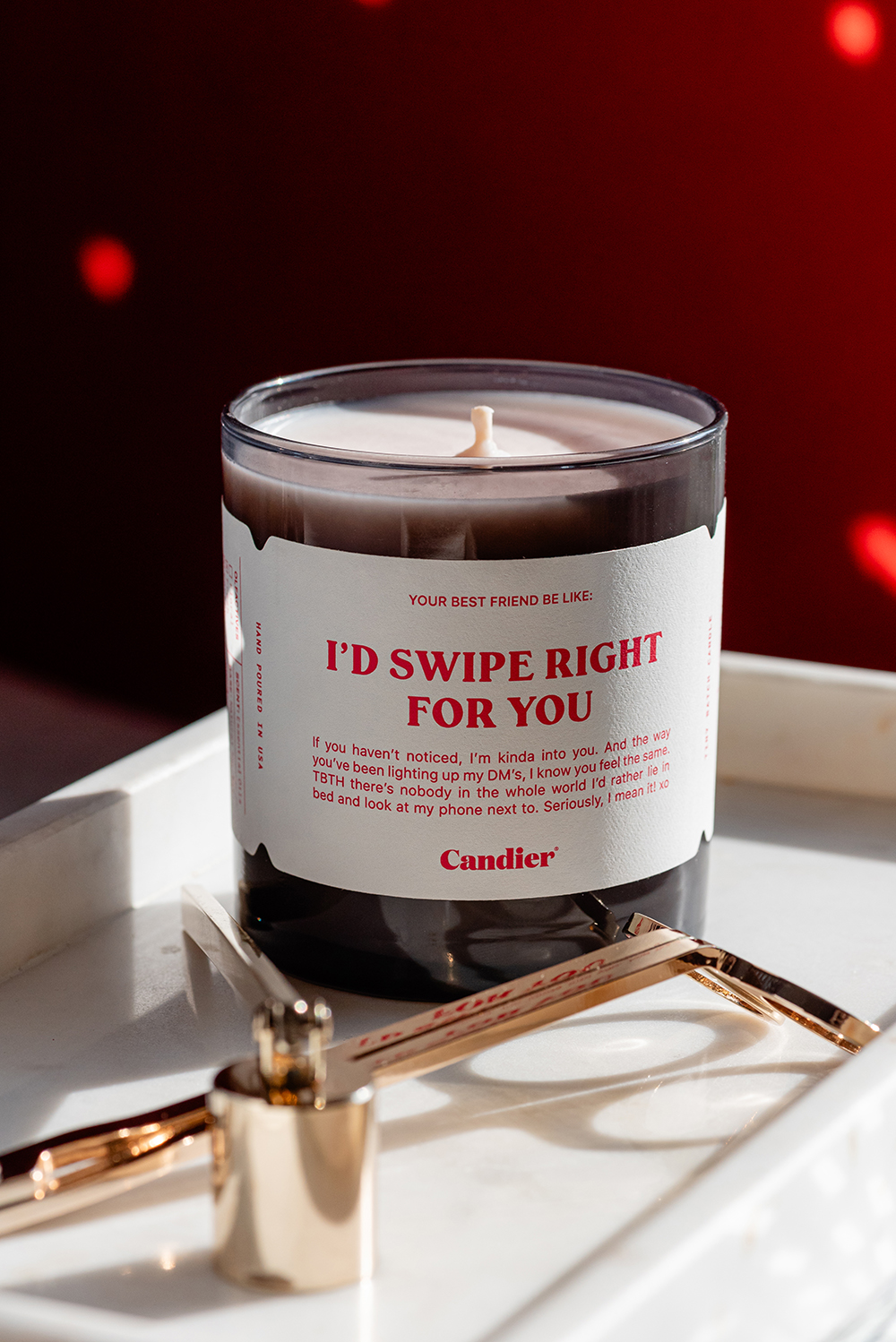 SWIPE RIGHT CANDLE