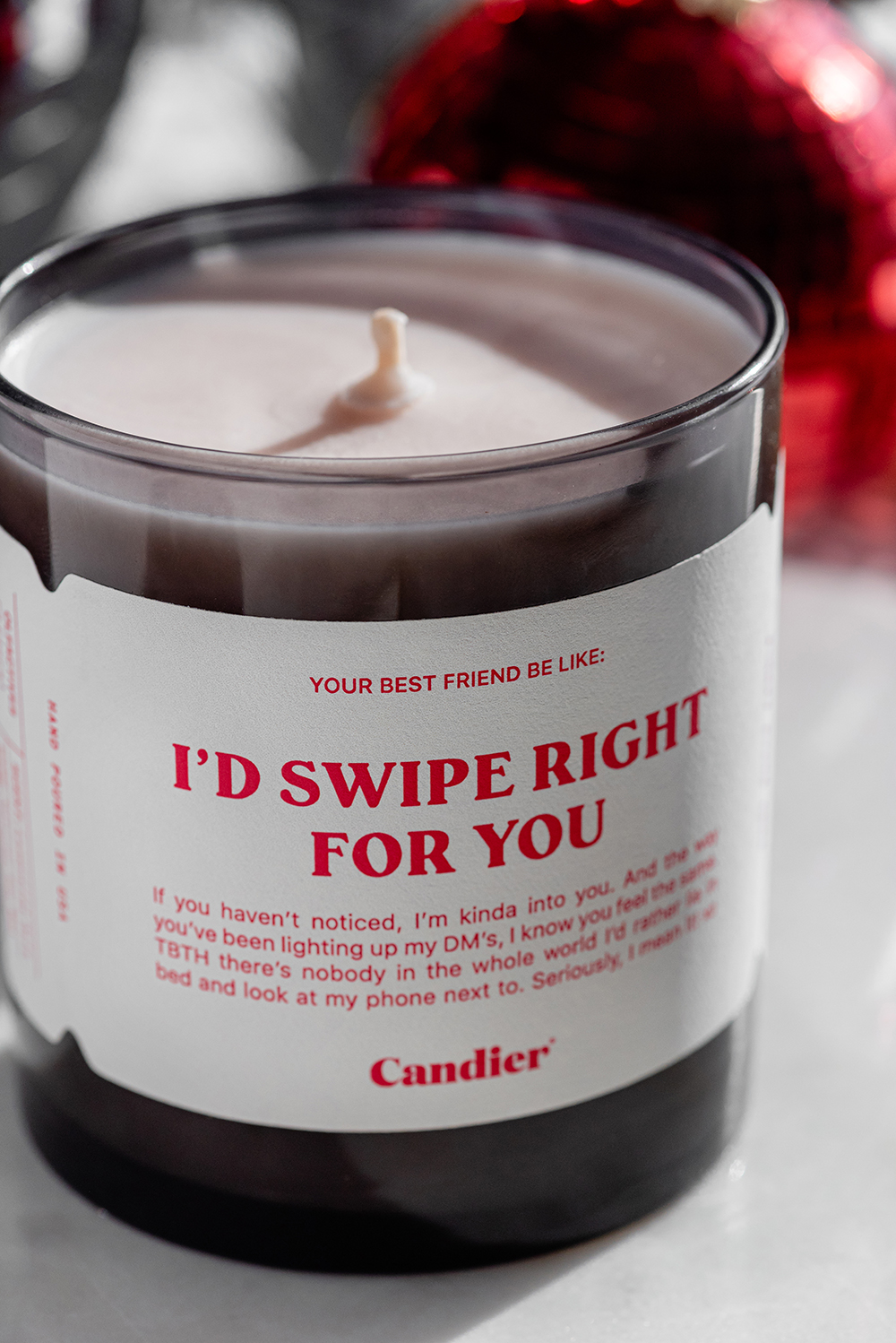 SWIPE RIGHT CANDLE