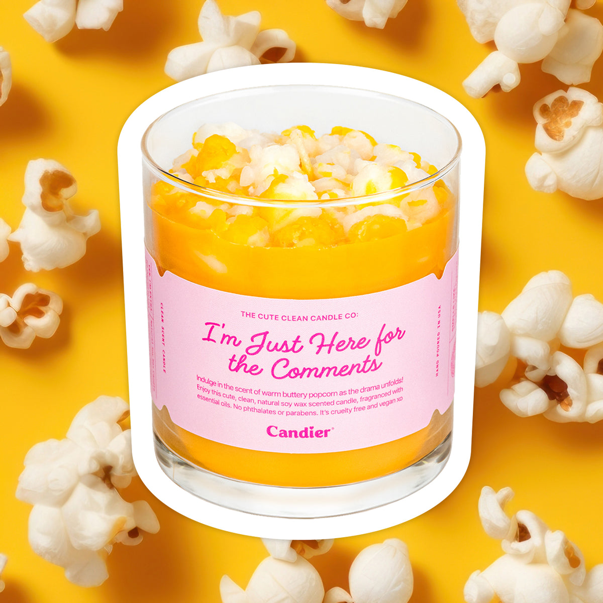 Just Here For The Comments Candle