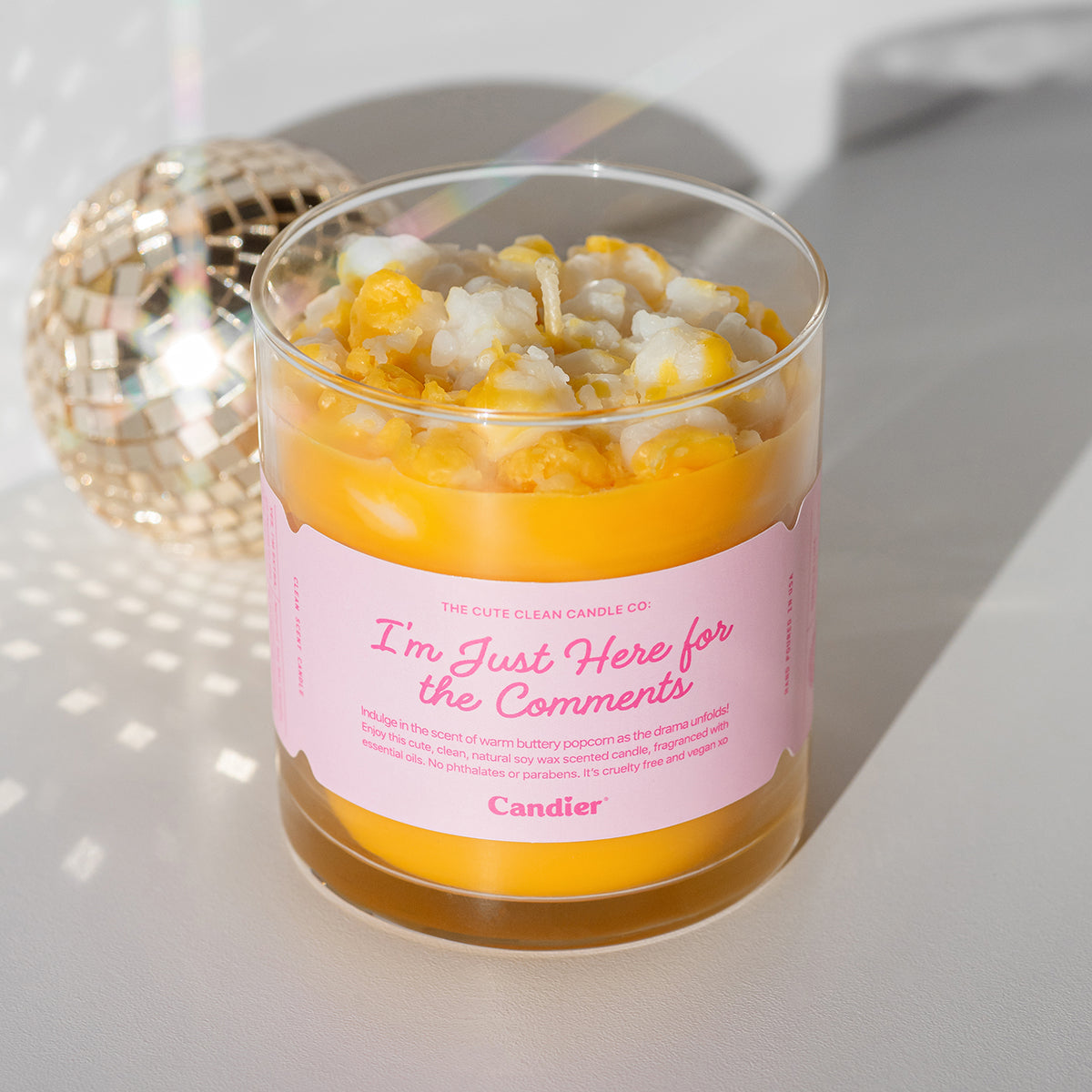 Just Here For The Comments Candle