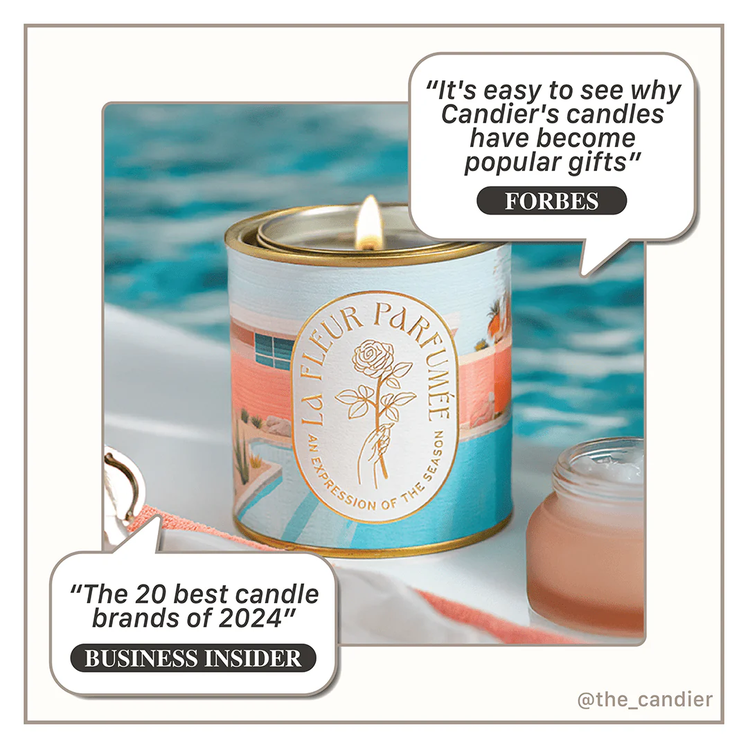 LA FLEUR PALM SPRINGS CANDLE
