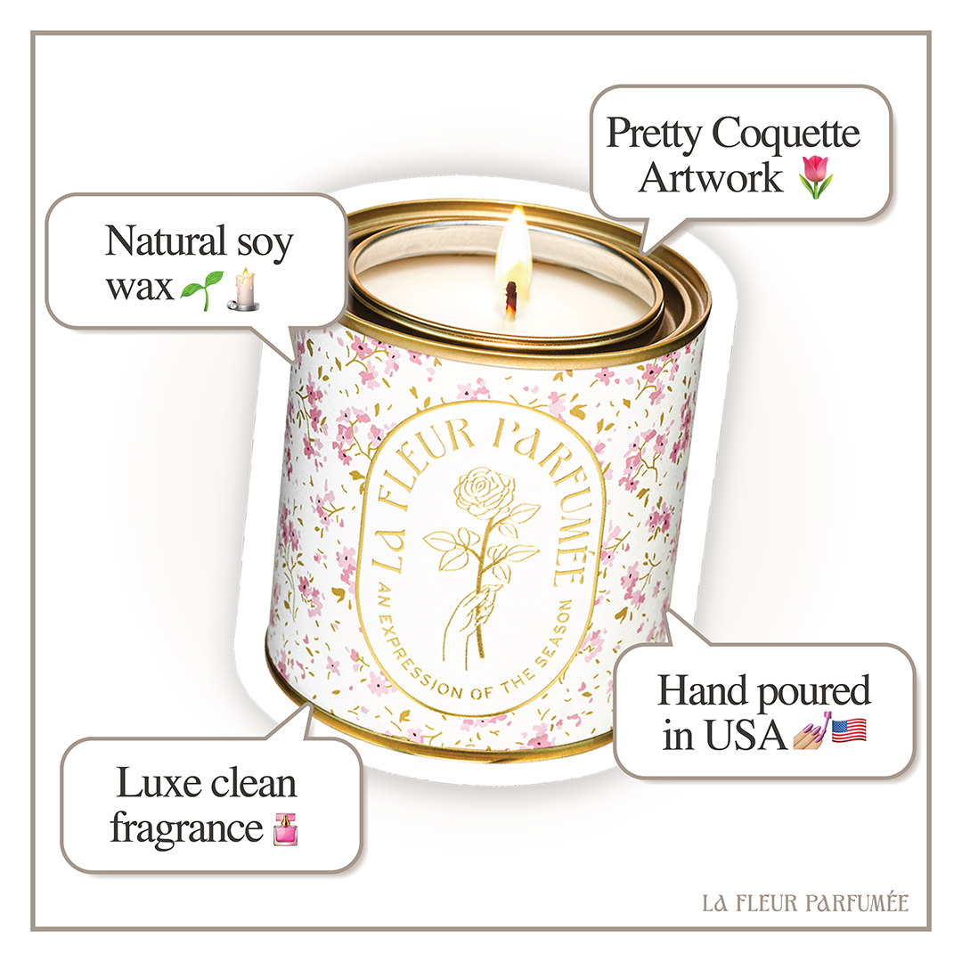 La Fleur Coquette Bouquet Candle