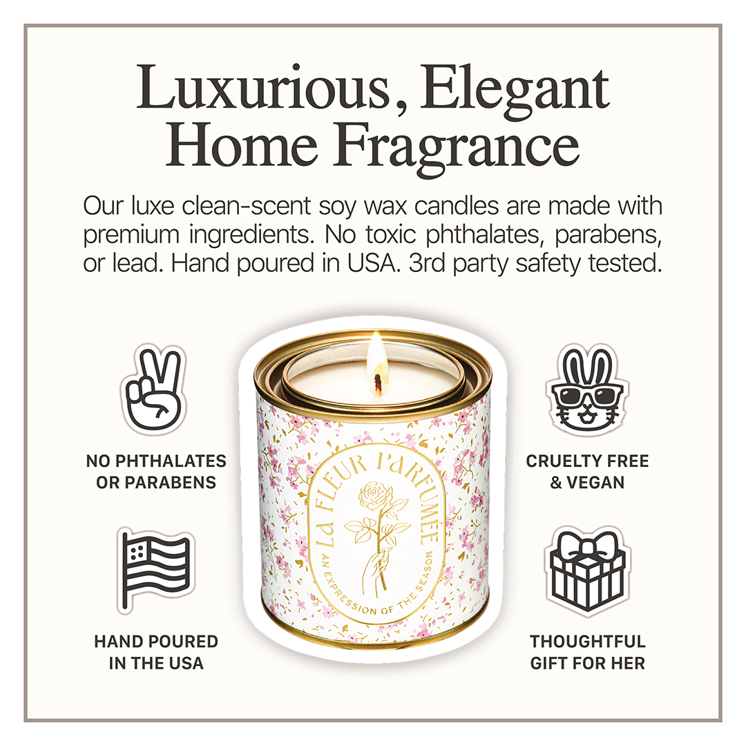 La Fleur Coquette Bouquet Candle