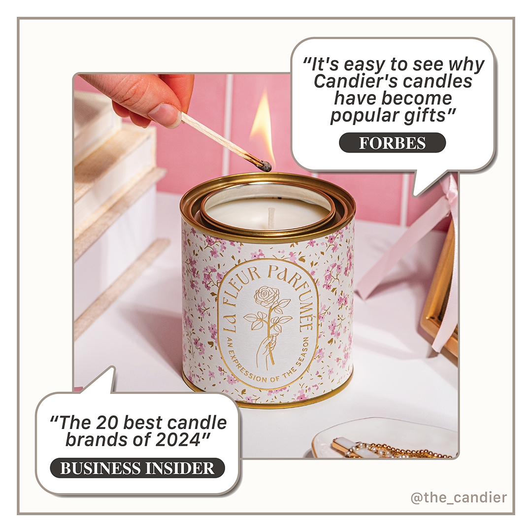 La Fleur Coquette Bouquet Candle