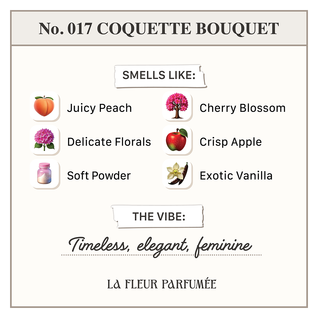 La Fleur Coquette Bouquet Candle
