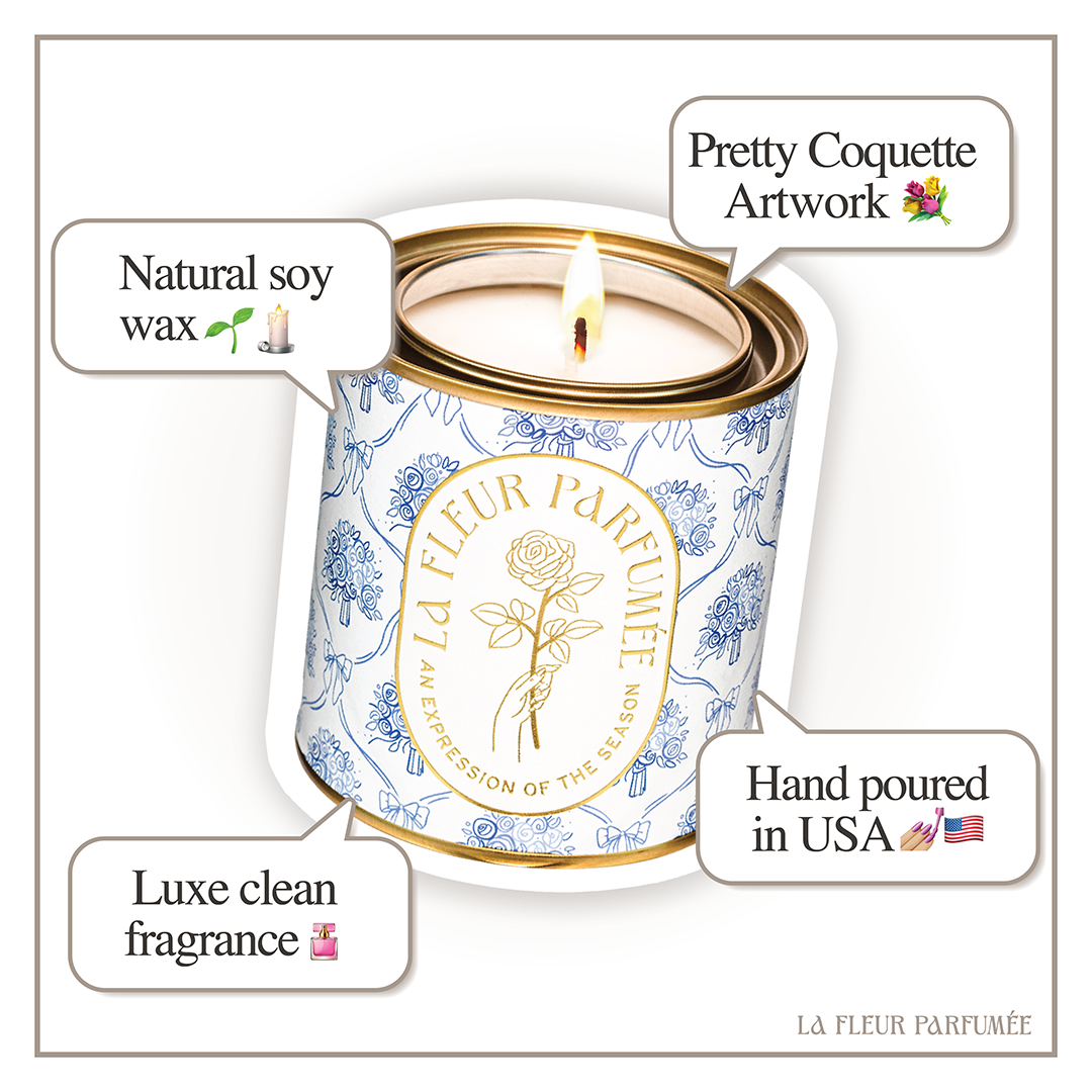 La Fleur Coquette Corset Candle