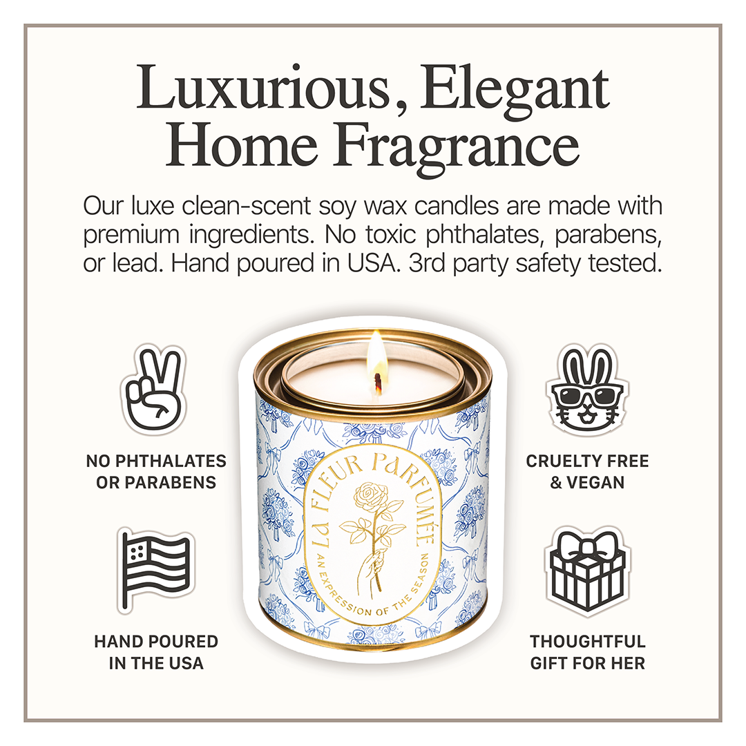La Fleur Coquette Corset Candle