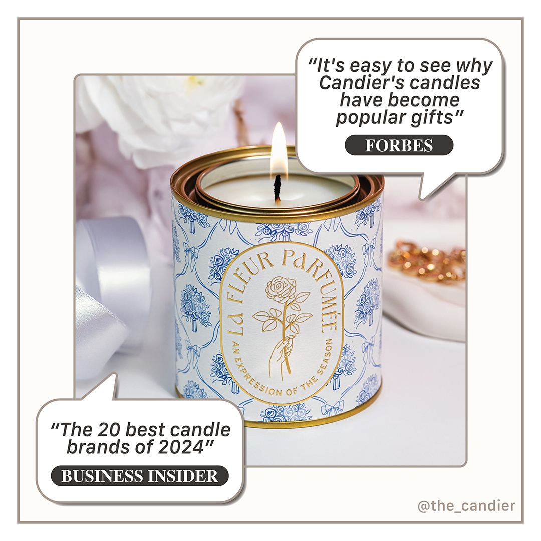 La Fleur Coquette Corset Candle