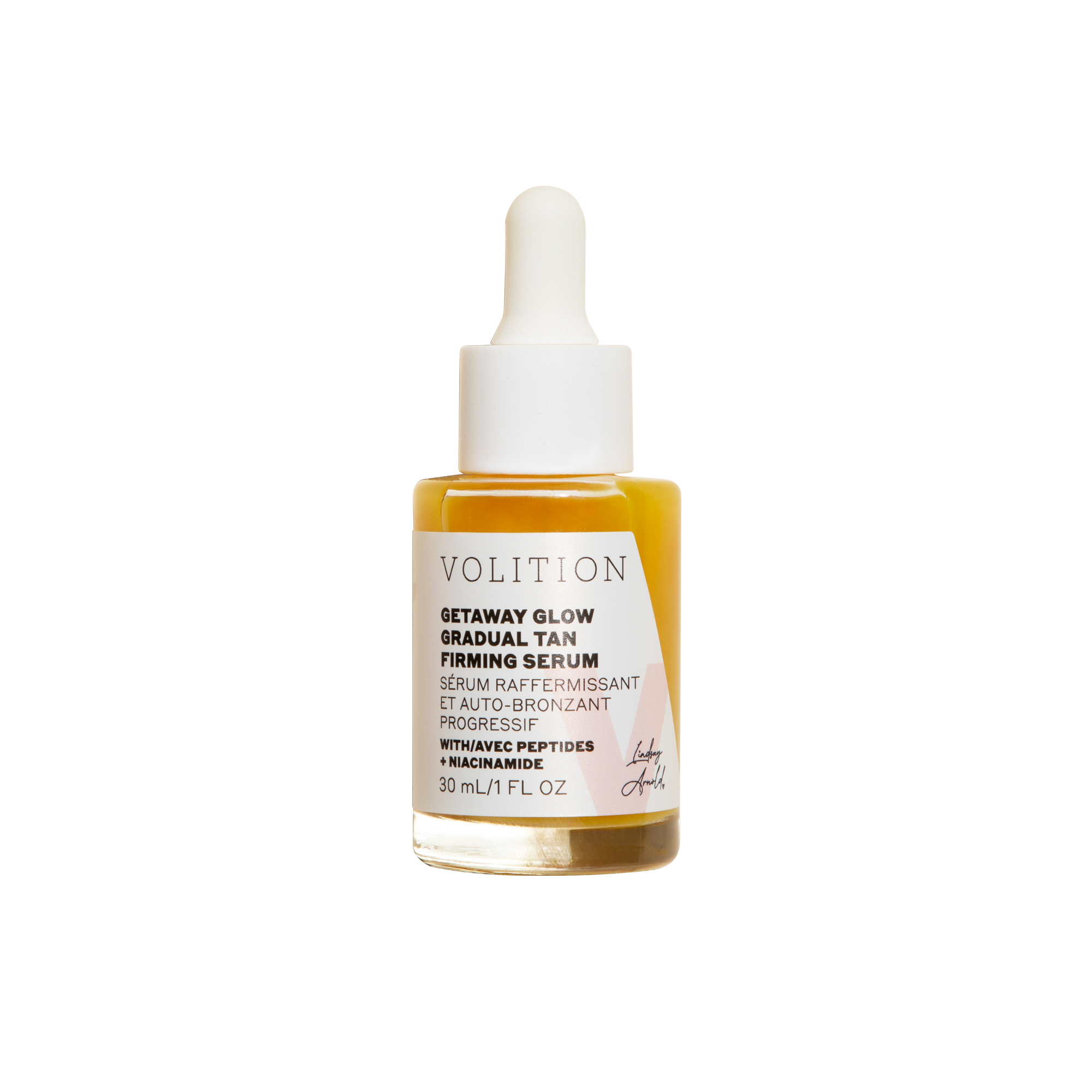 Getaway Glow Gradual Tan Firming Serum with Peptides + Niacinamide