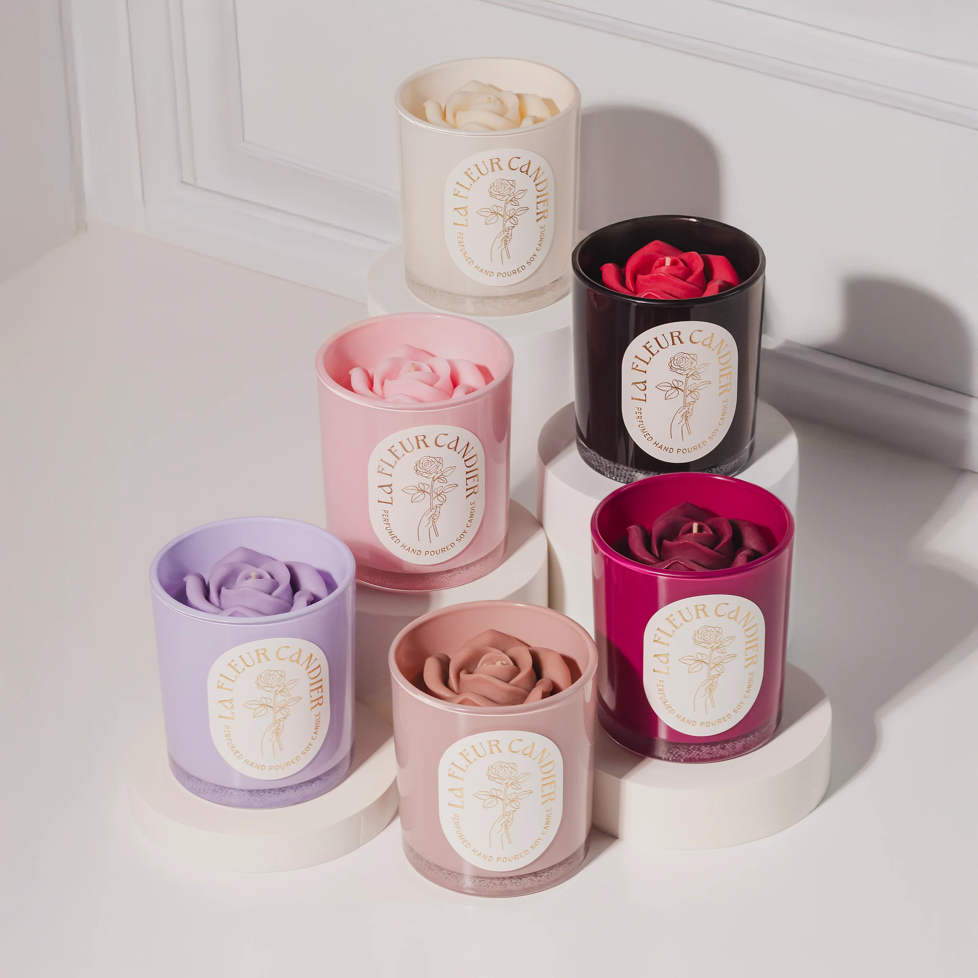 Jasmine Sambac Flower Candle