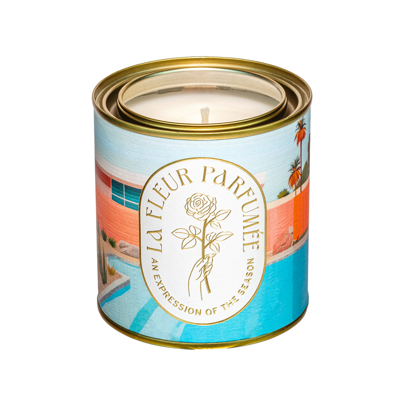 LA FLEUR PALM SPRINGS CANDLE