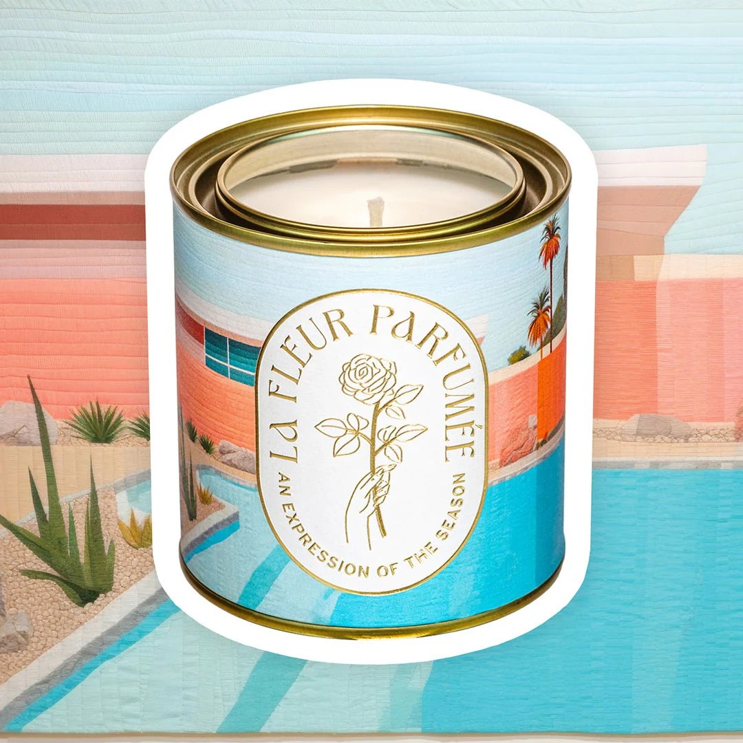 LA FLEUR PALM SPRINGS CANDLE