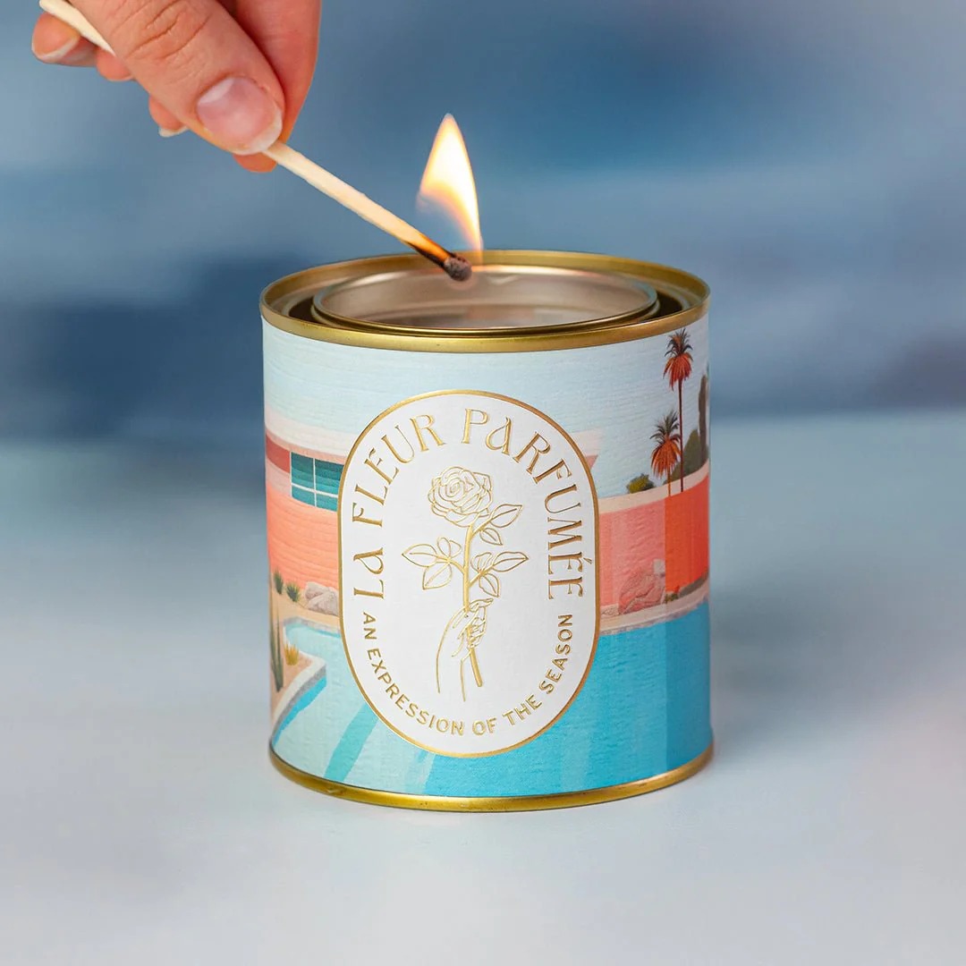 LA FLEUR PALM SPRINGS CANDLE
