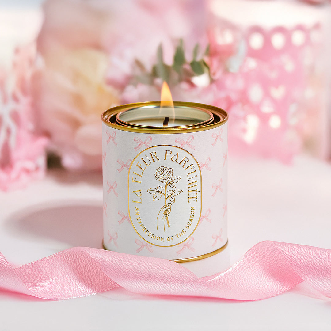 La Fleur Coquette Bow Candle