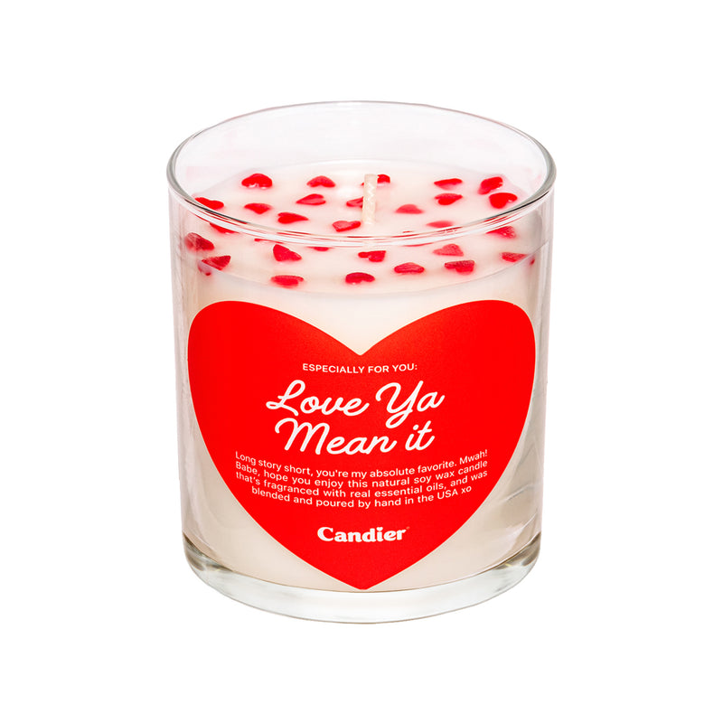 LOVE YA, MEAN IT CANDLE