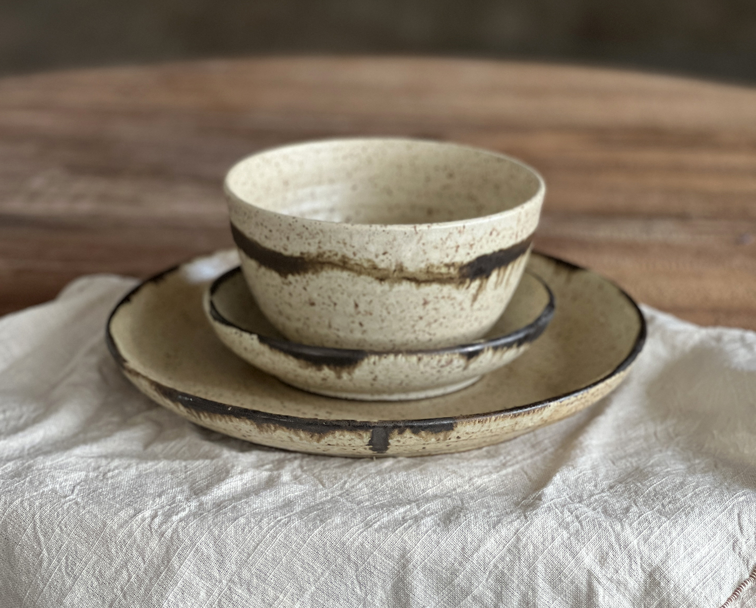 Luna Dinnerware Collection in Sand