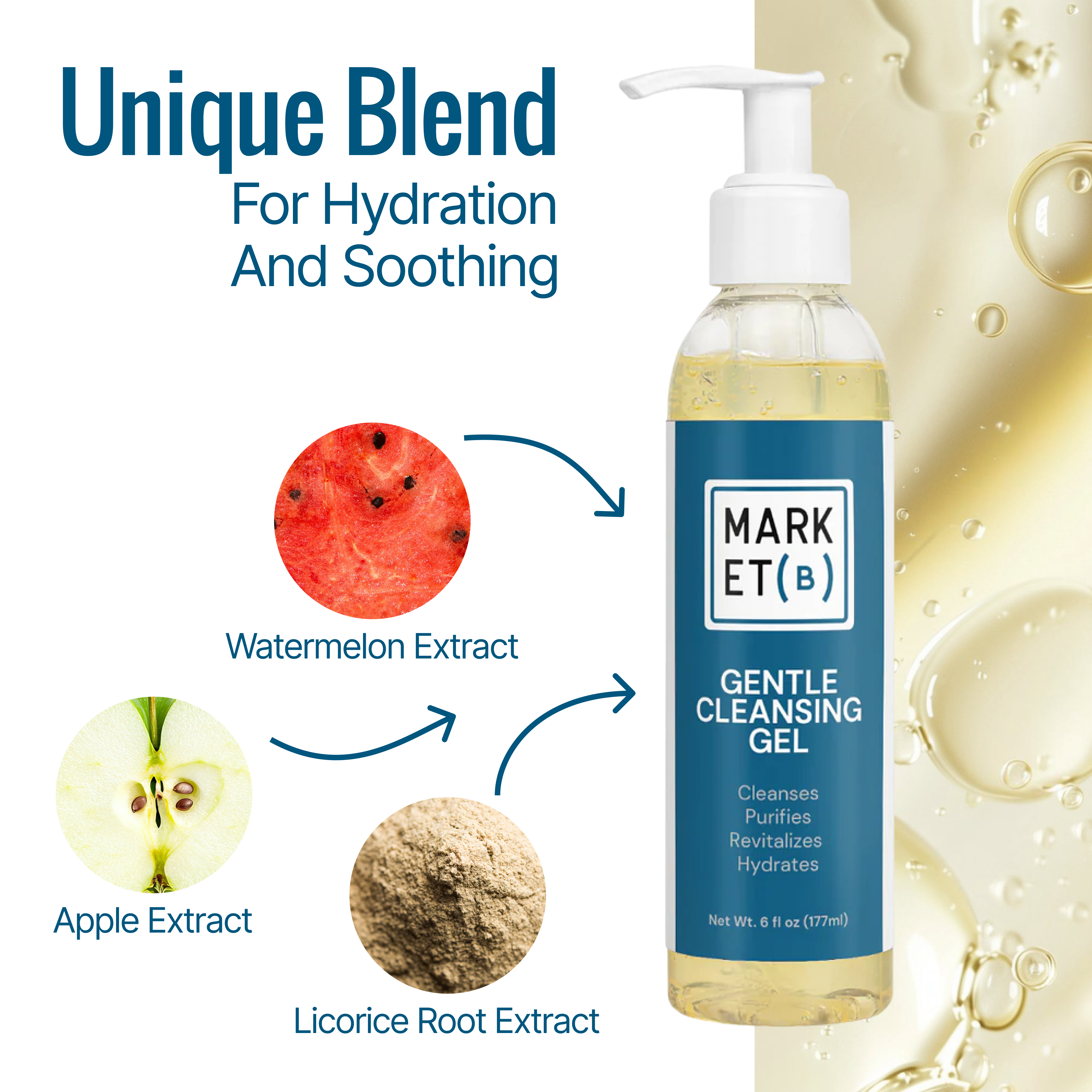 Market B™ Gentle Cleansing Gel