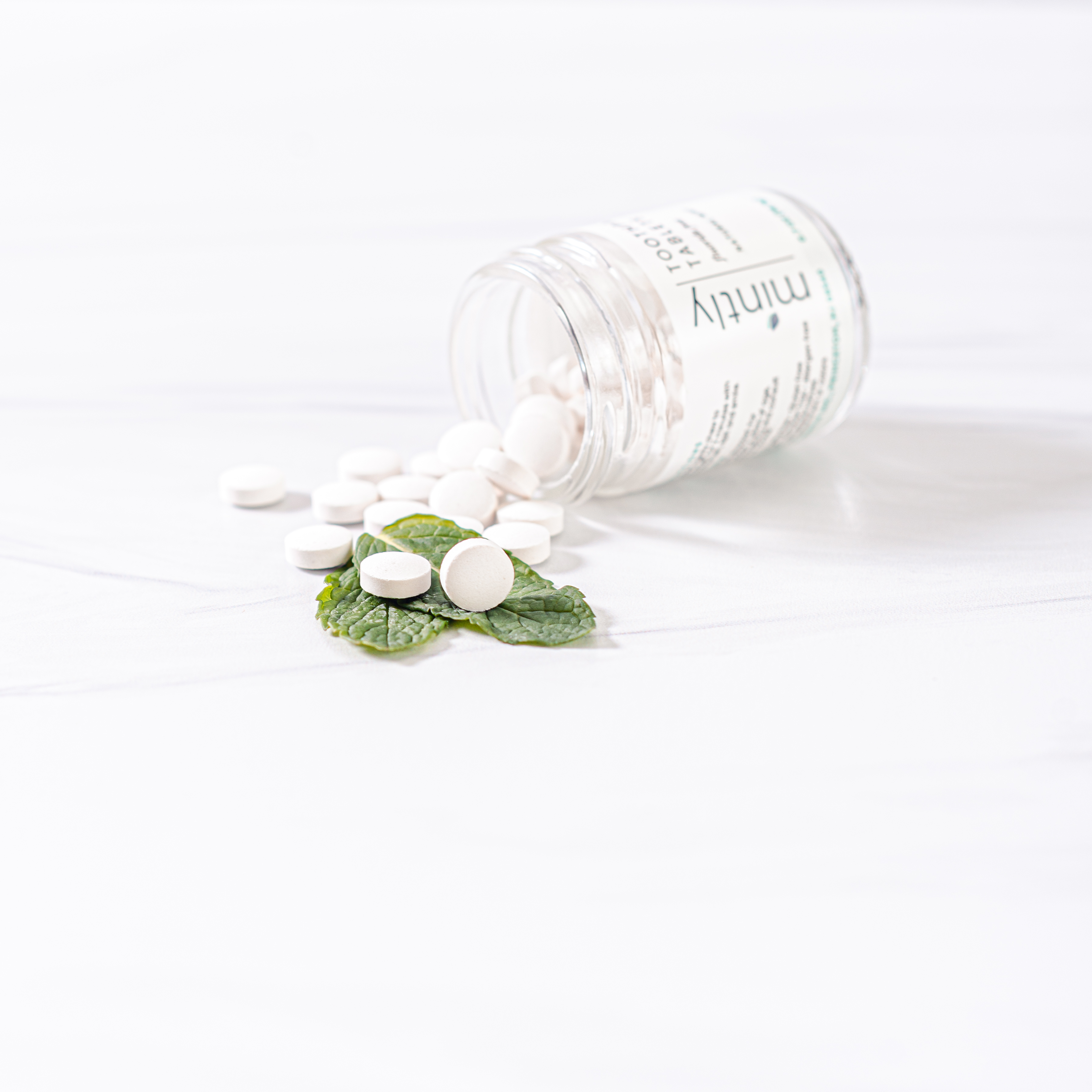 Toothpaste tablets fluoride-free - 1 month supply