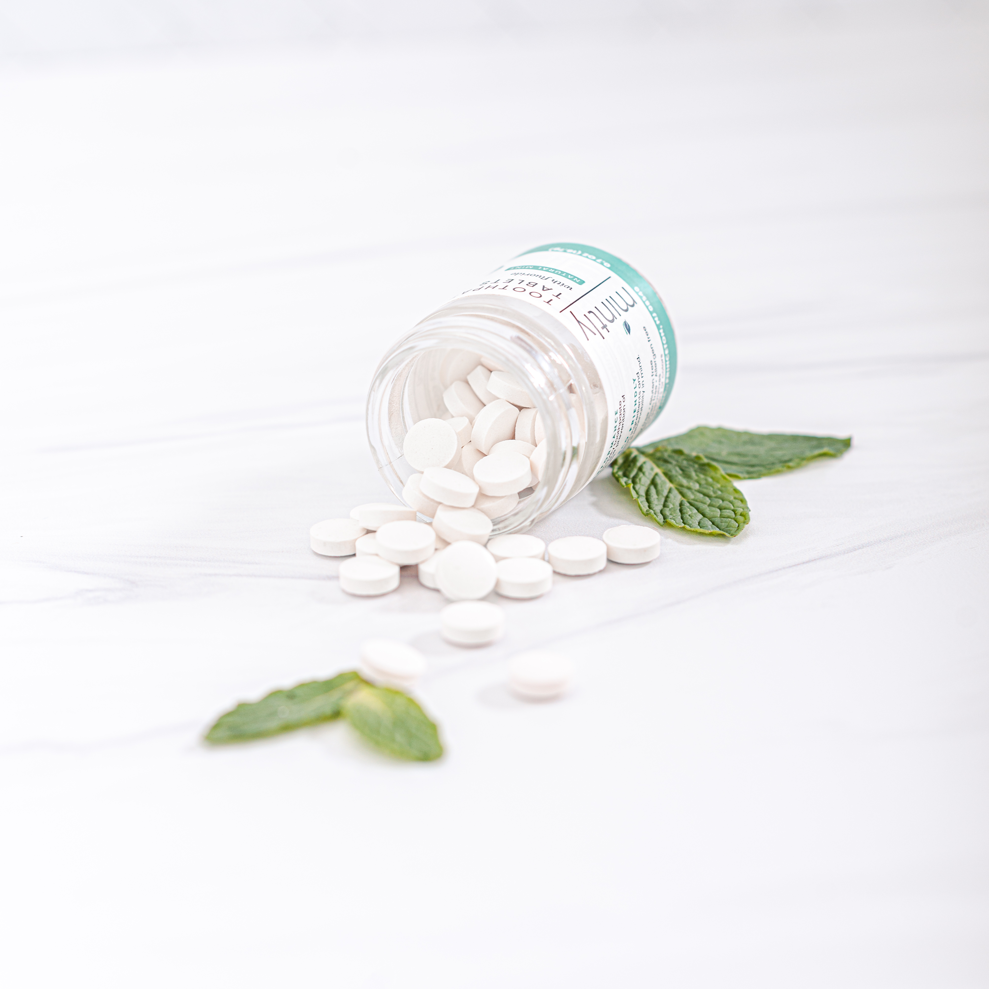 Toothpaste Tablets with fluoride - 1 month supply
