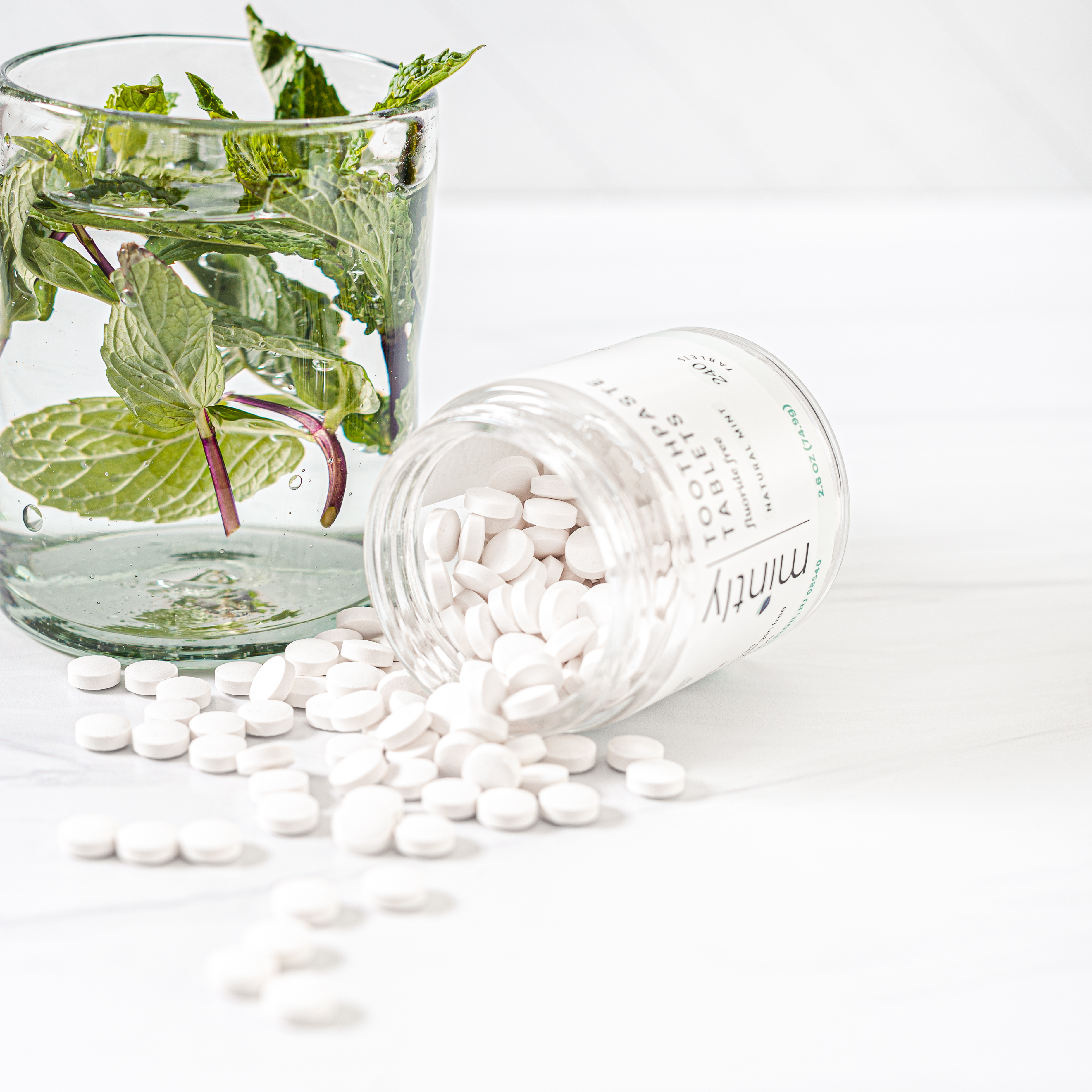 Toothpaste tablets fluoride-free - 4 month supply
