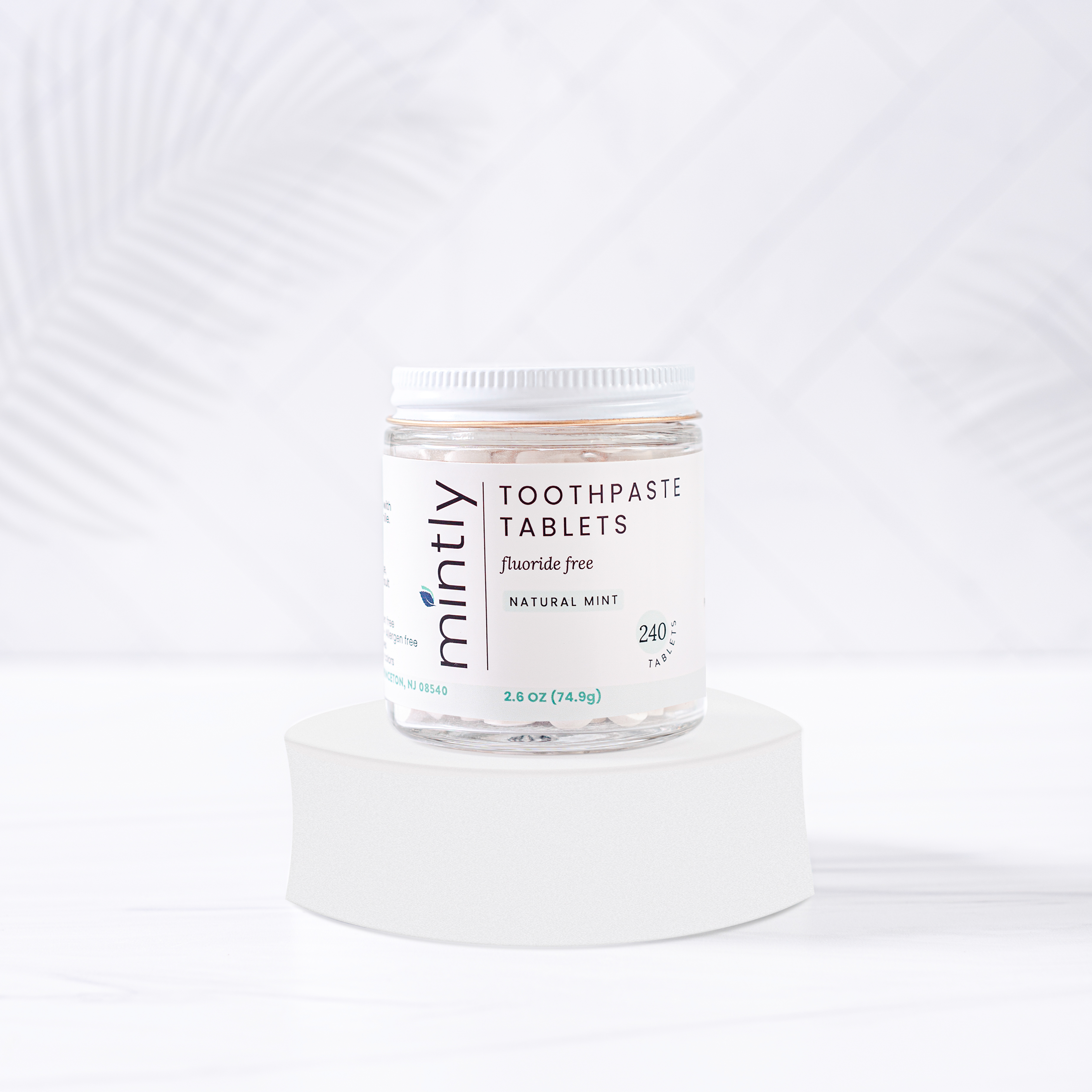 Toothpaste tablets fluoride-free - 4 month supply