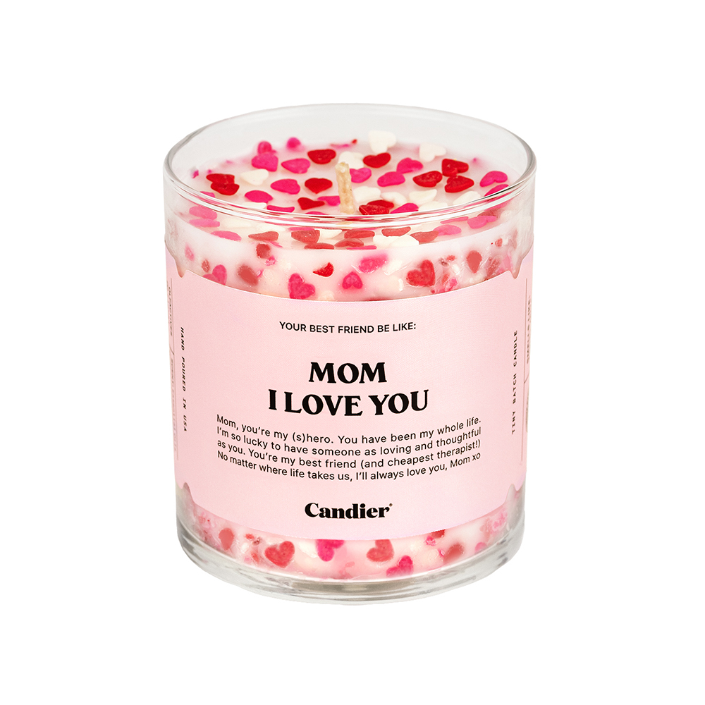 MOM, I LOVE YOU CANDLE