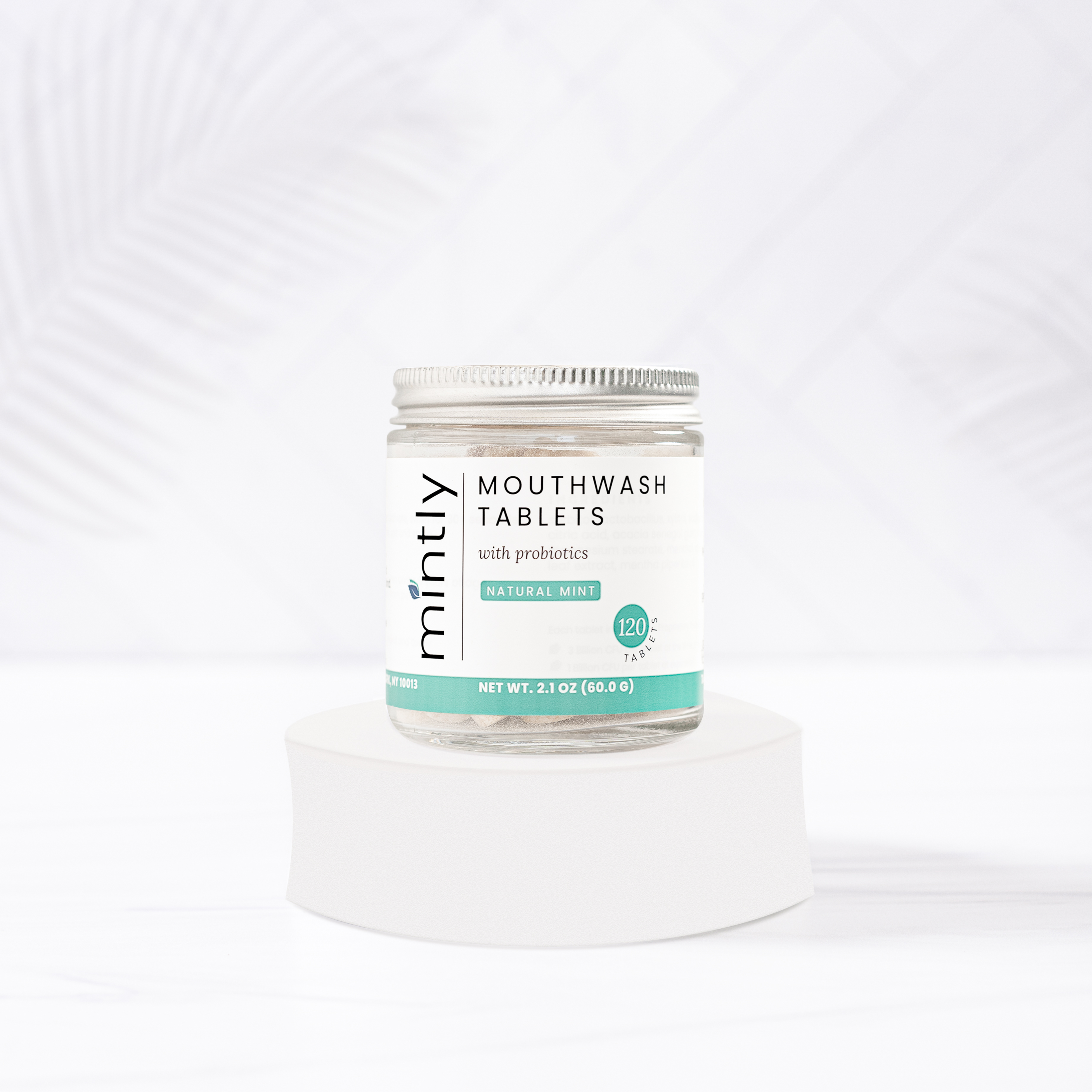 Mouthwash tablets with probiotics - 4 month supply