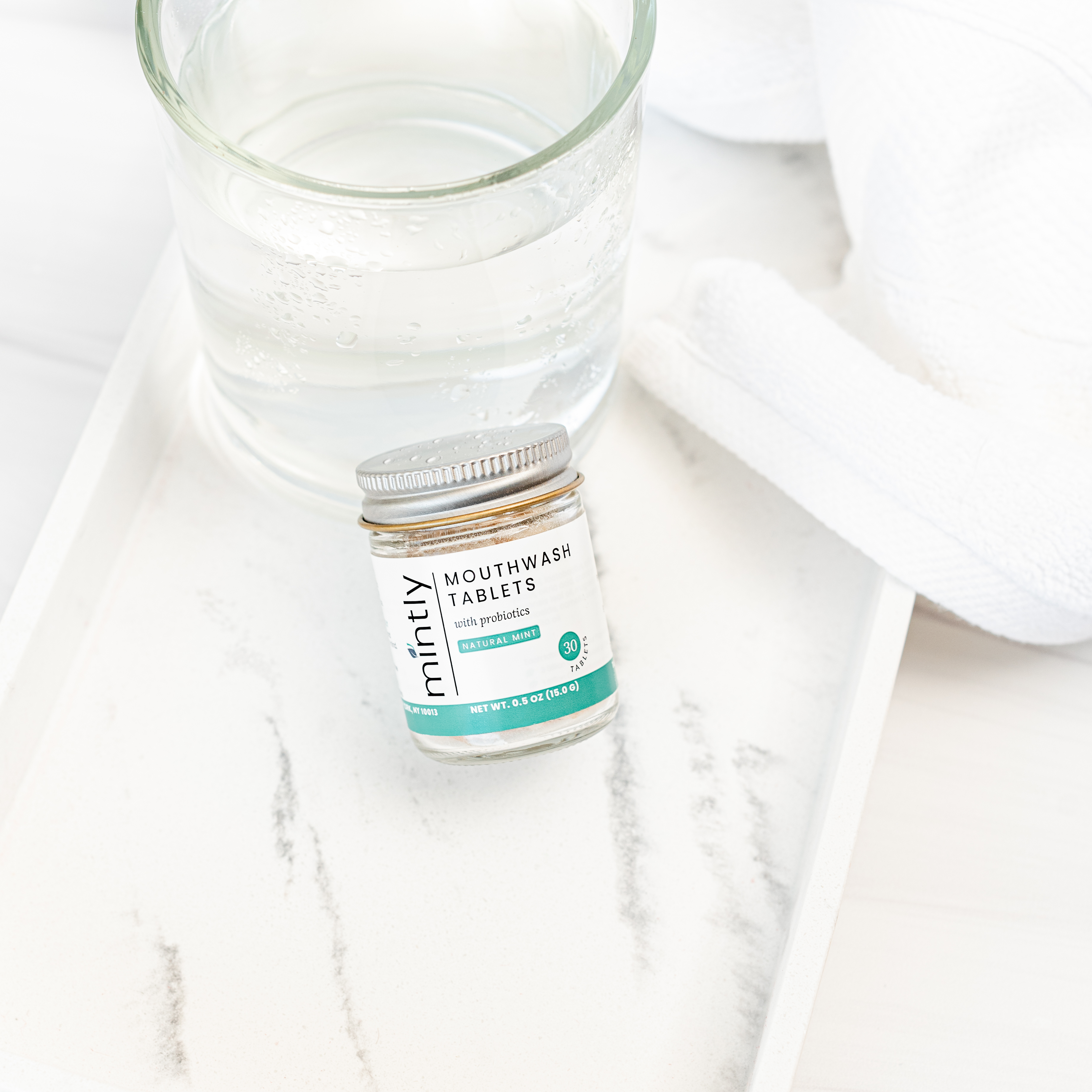 Mouthwash tablets with probiotics - 1 month supply