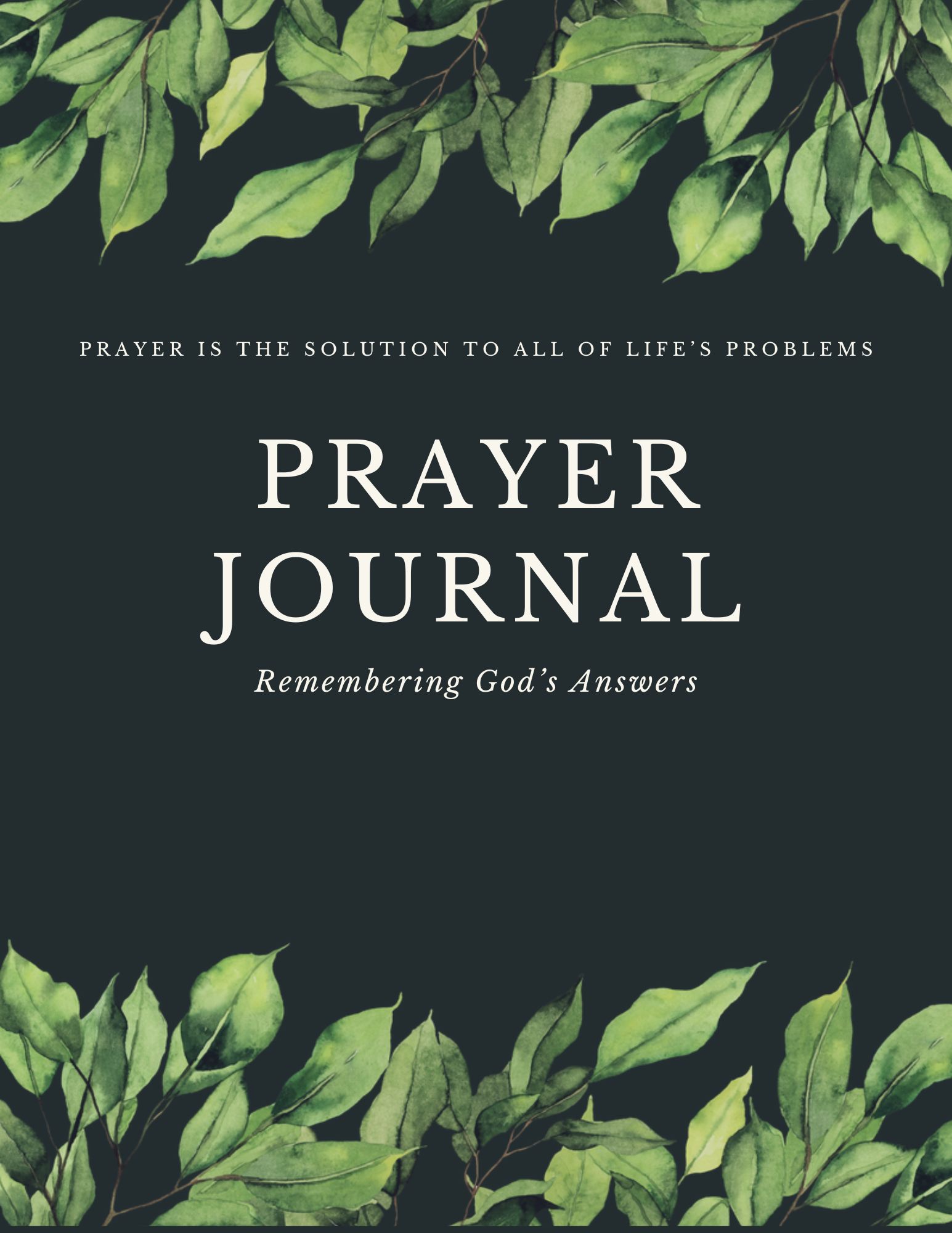 Prayer Journal
