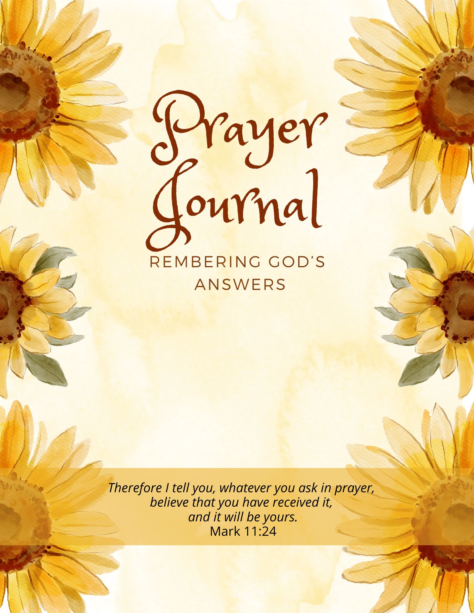 Prayer Journal