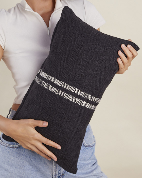 Hugh Lumbar Pillow Cover