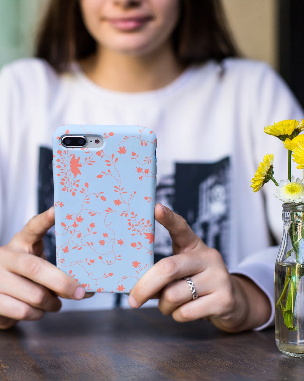Wild Clematis Phone Case