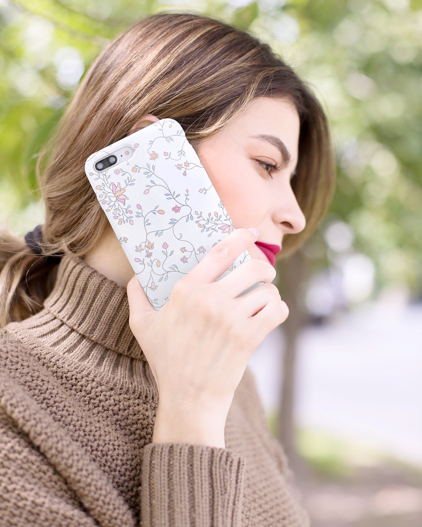 Wild Clematis Phone Case