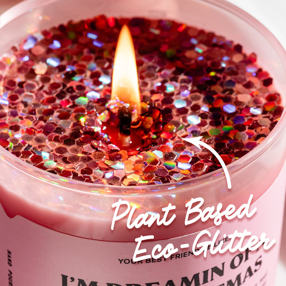 DREAMING OF PINK CHRISTMAS CANDLE