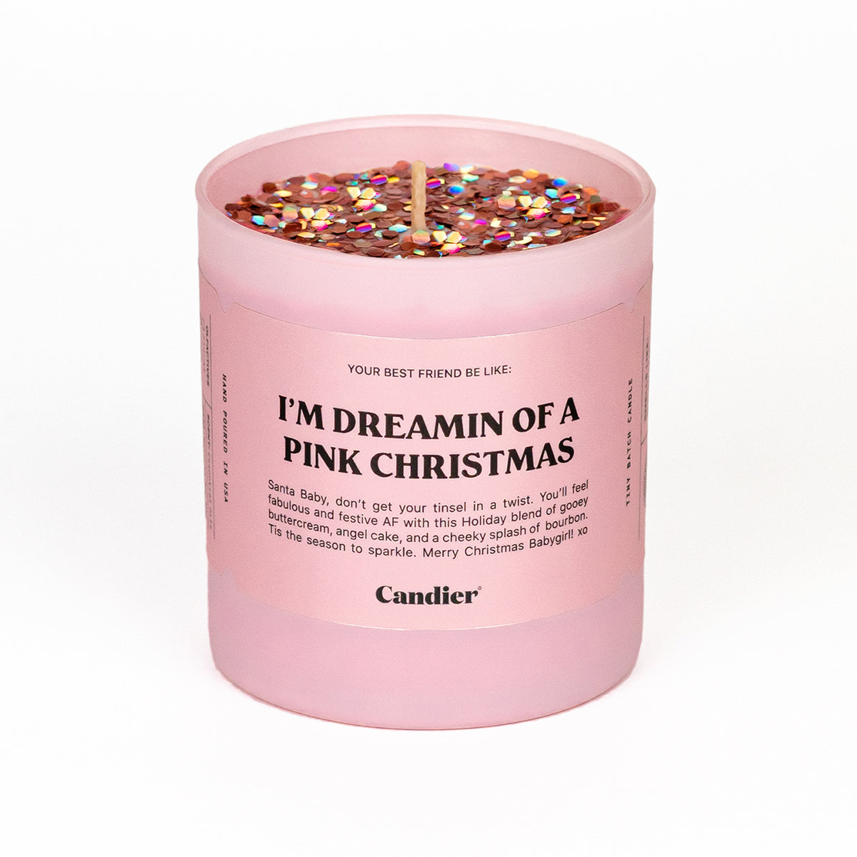 DREAMING OF PINK CHRISTMAS CANDLE