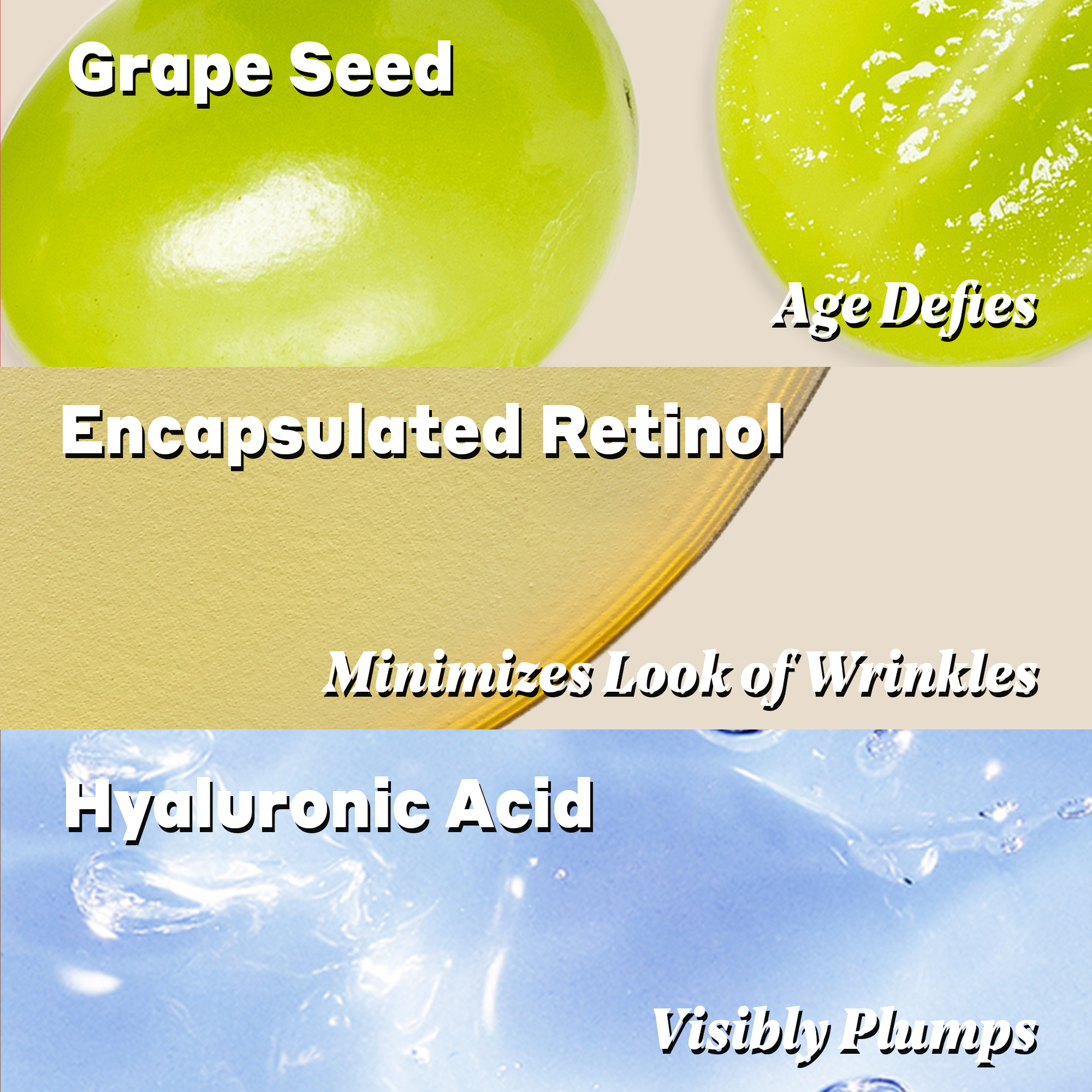 Sémillon Retinol Overnight Serum with Niacinamide + Hyaluronic Acid