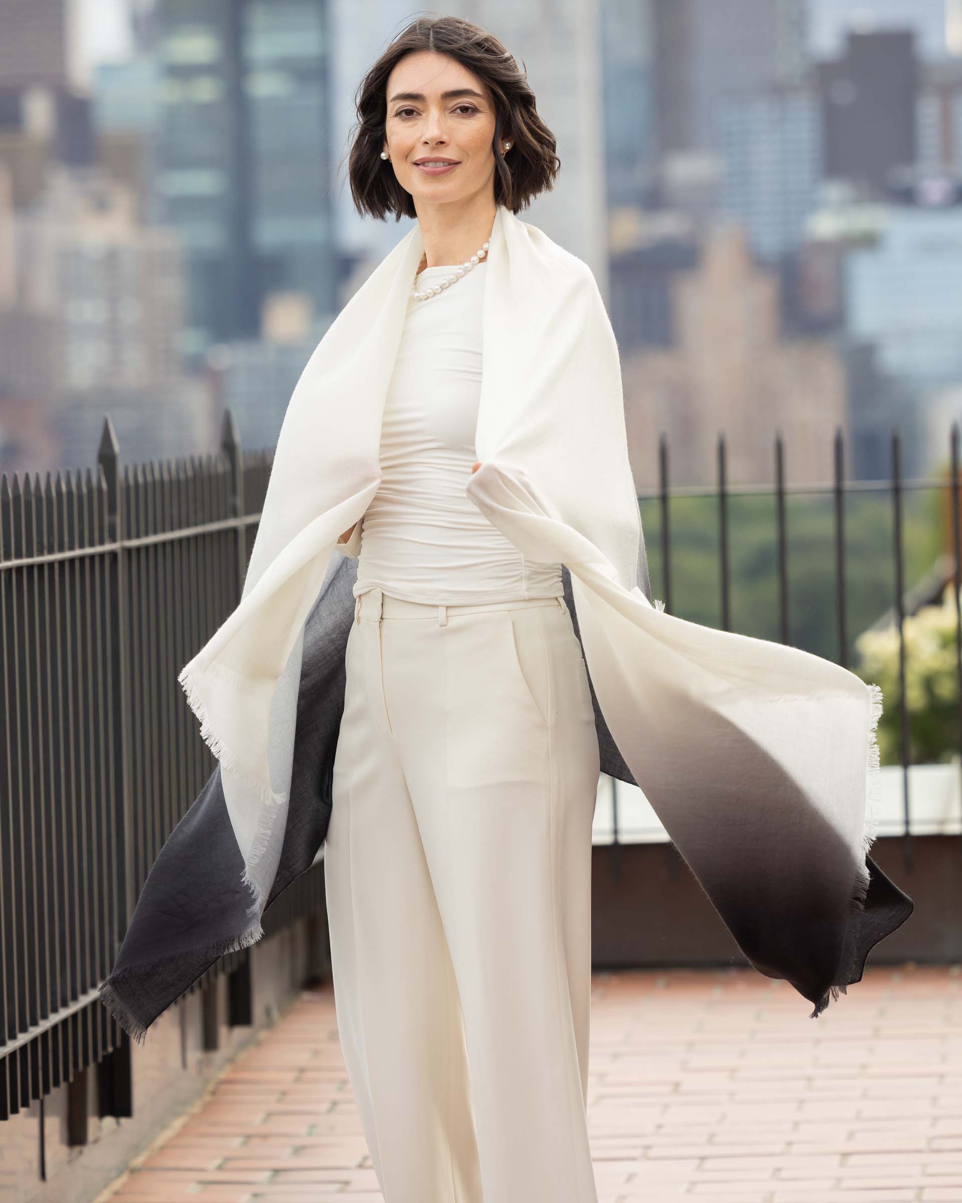 Monaco Lightweight Cashmere Wrap