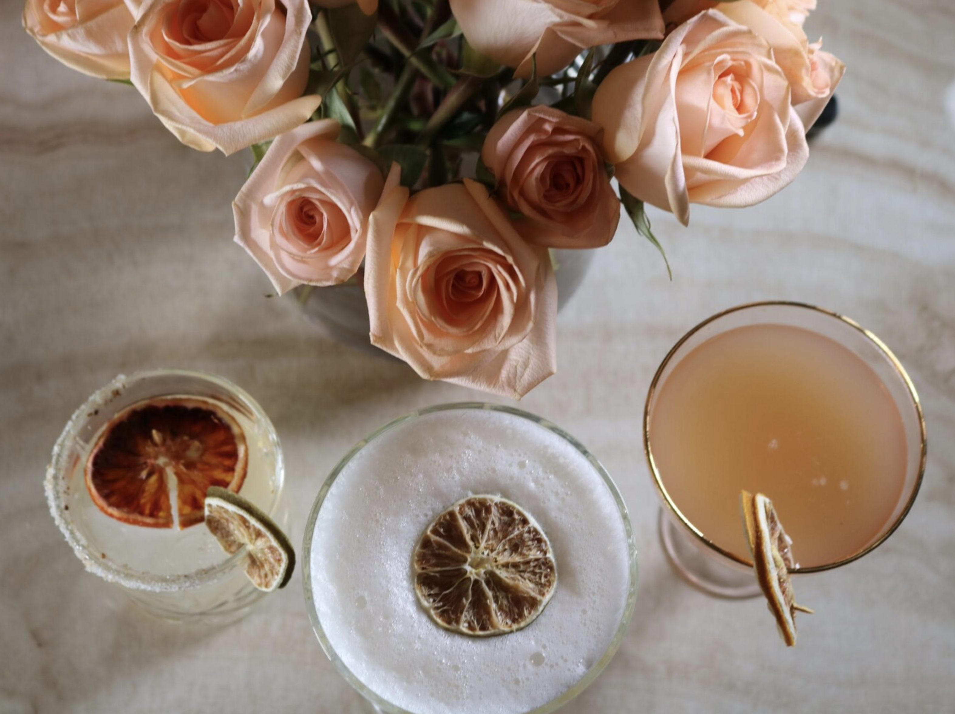 Dehydrated Limes Wheel Garnishes