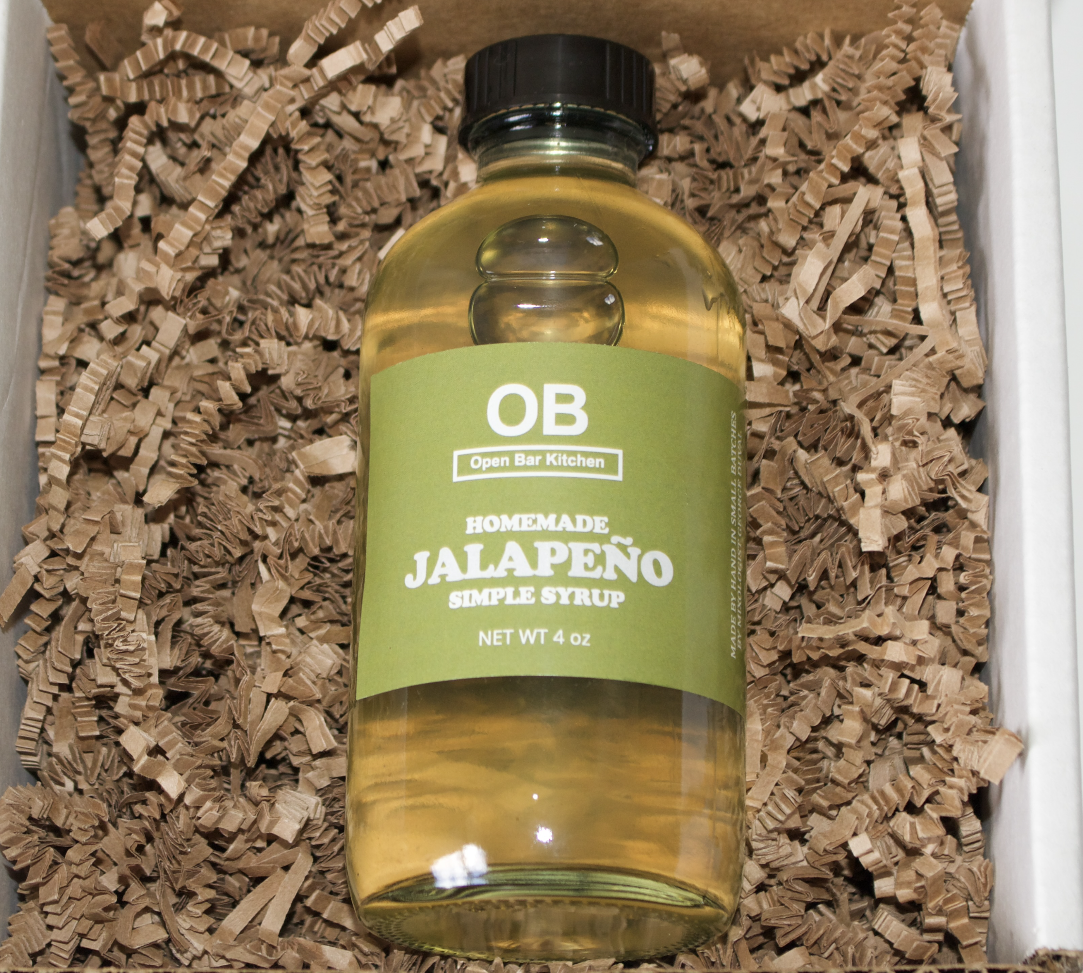 Jalapeno Simple Syrup - 8oz