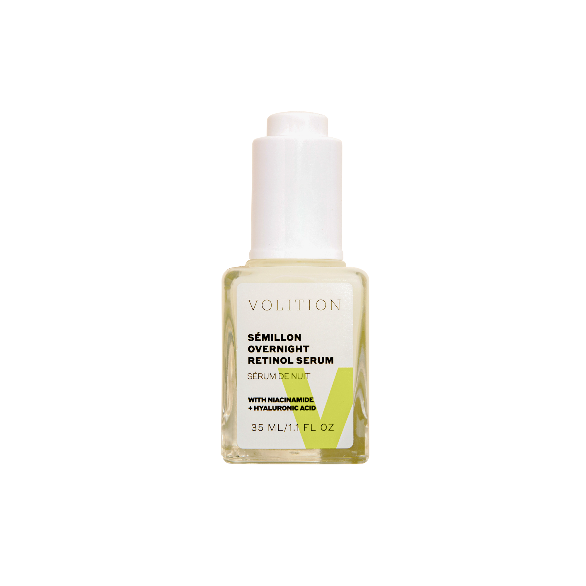 Sémillon Retinol Overnight Serum with Niacinamide + Hyaluronic Acid