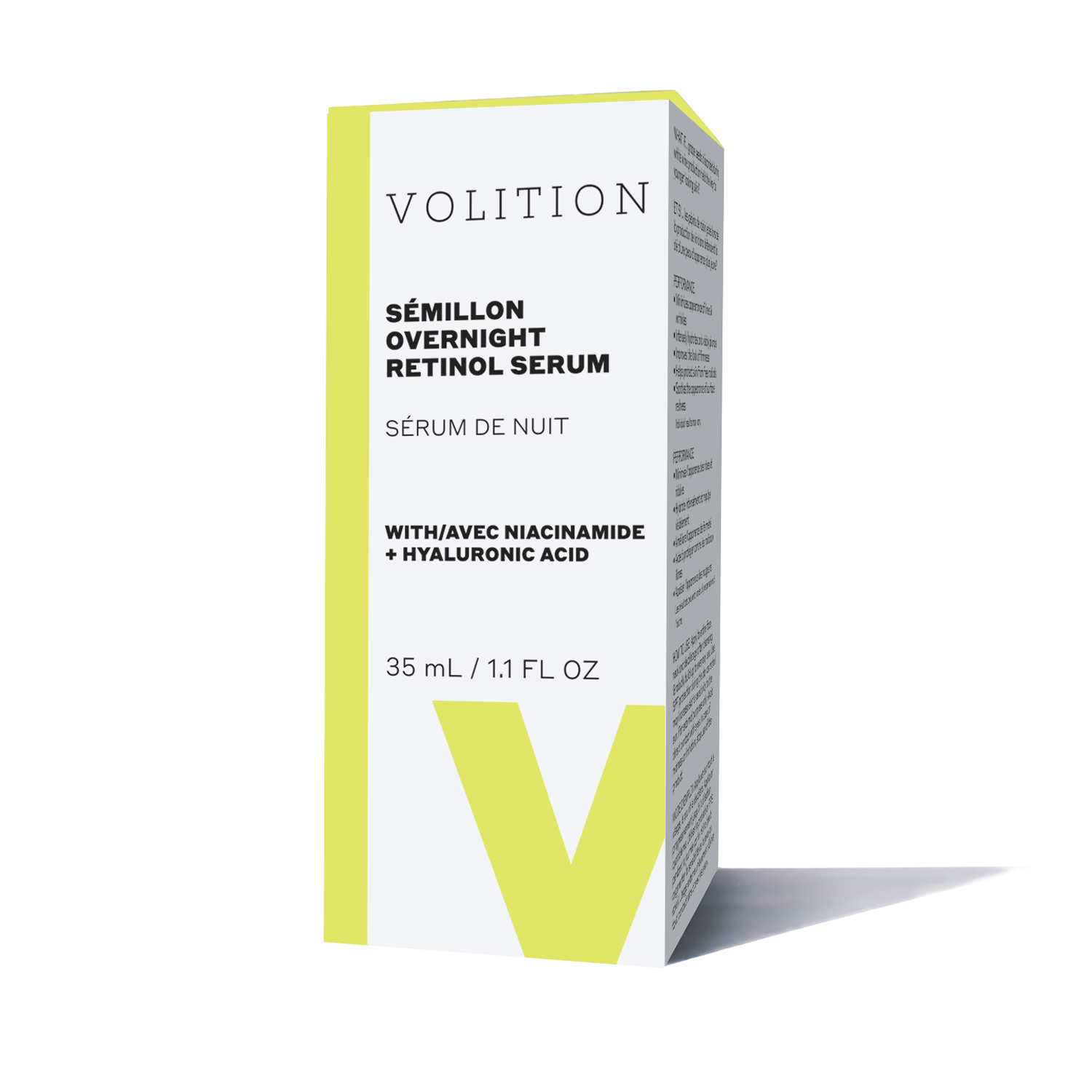 Sémillon Retinol Overnight Serum with Niacinamide + Hyaluronic Acid