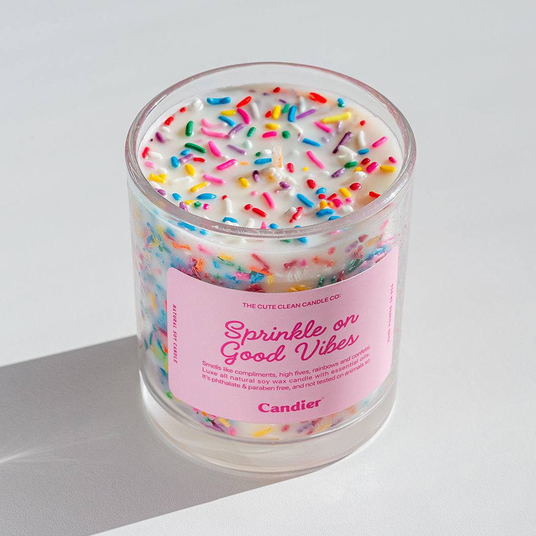Sprinkle On Good Vibes Candle