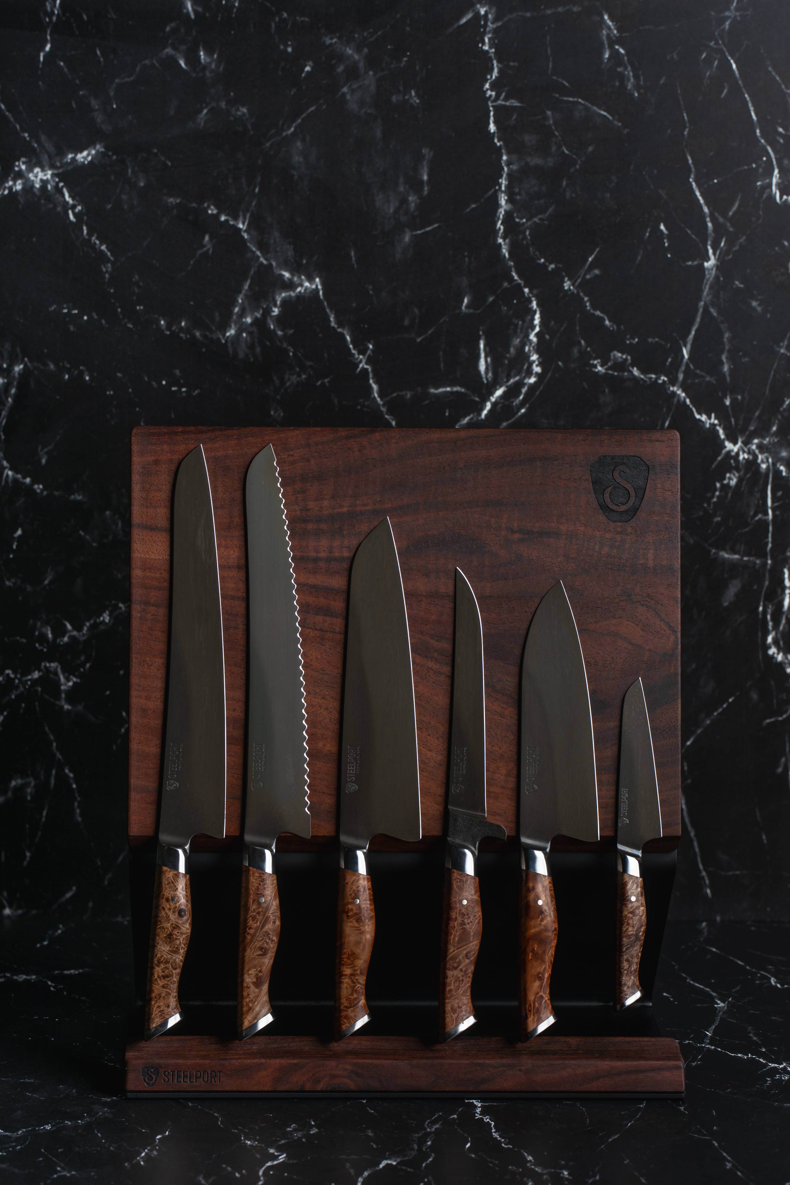 STEELPORT Full Family Knife Block Set