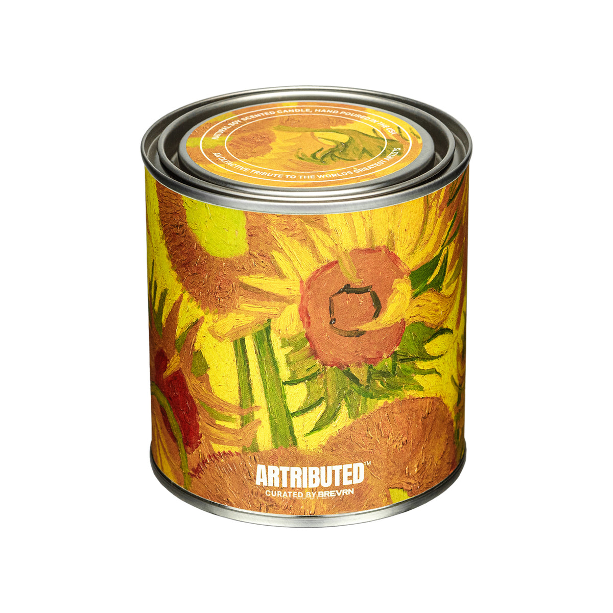 Artributed - Van Gogh Sunflowers Candle
