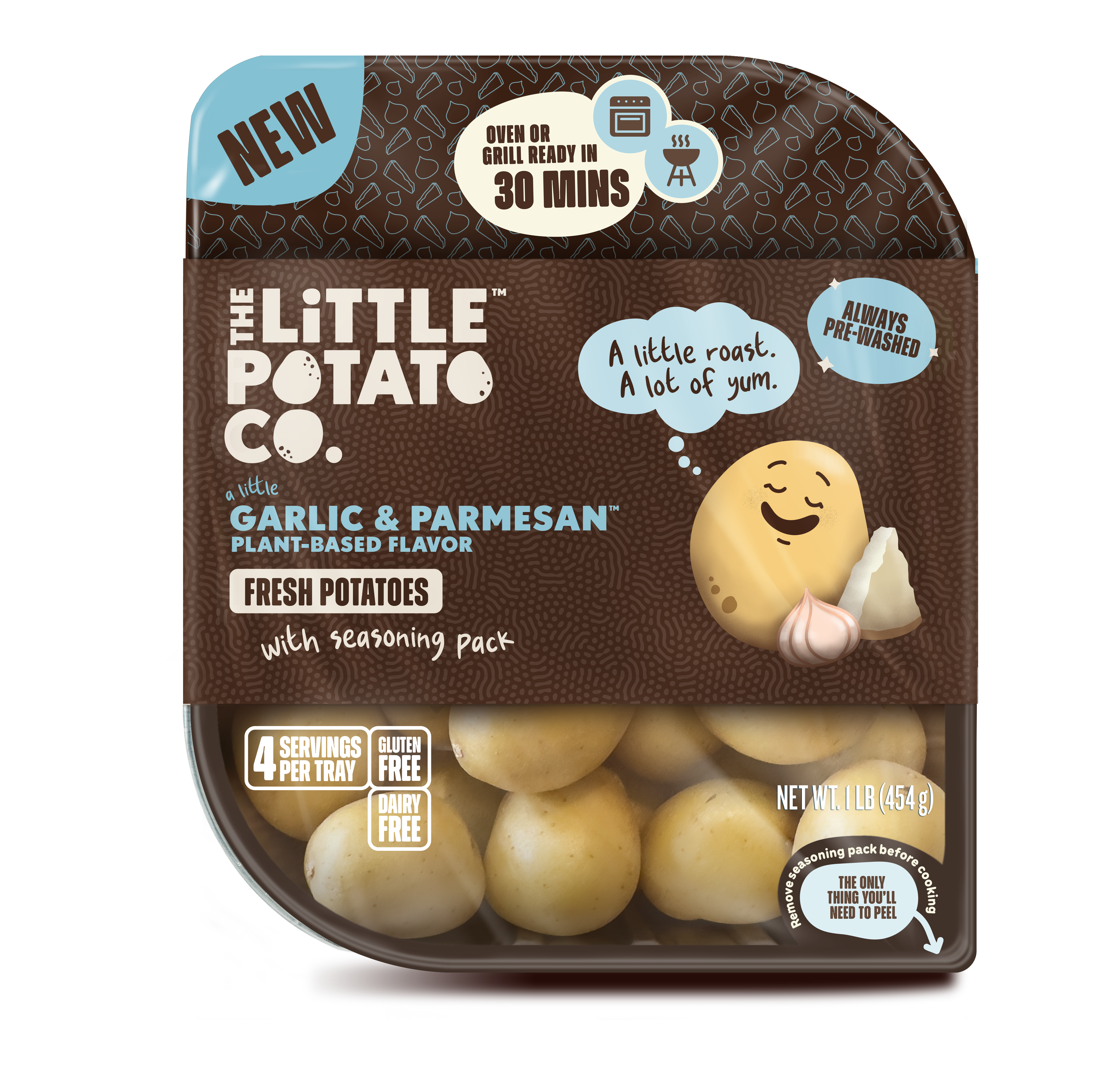 The Little Potato Company A Little Garlic & Parmesan Oven or Grill Ready Kit