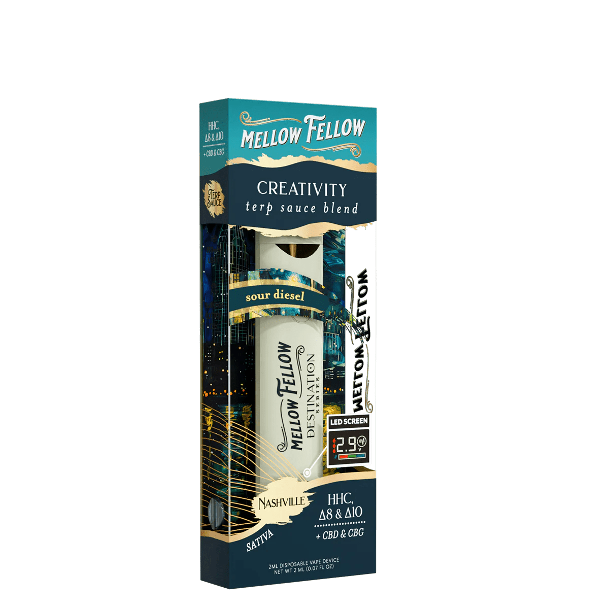 Creativity Blend - Terp Sauce 2ml Disposable Vape - Sour Diesel (Sativa)