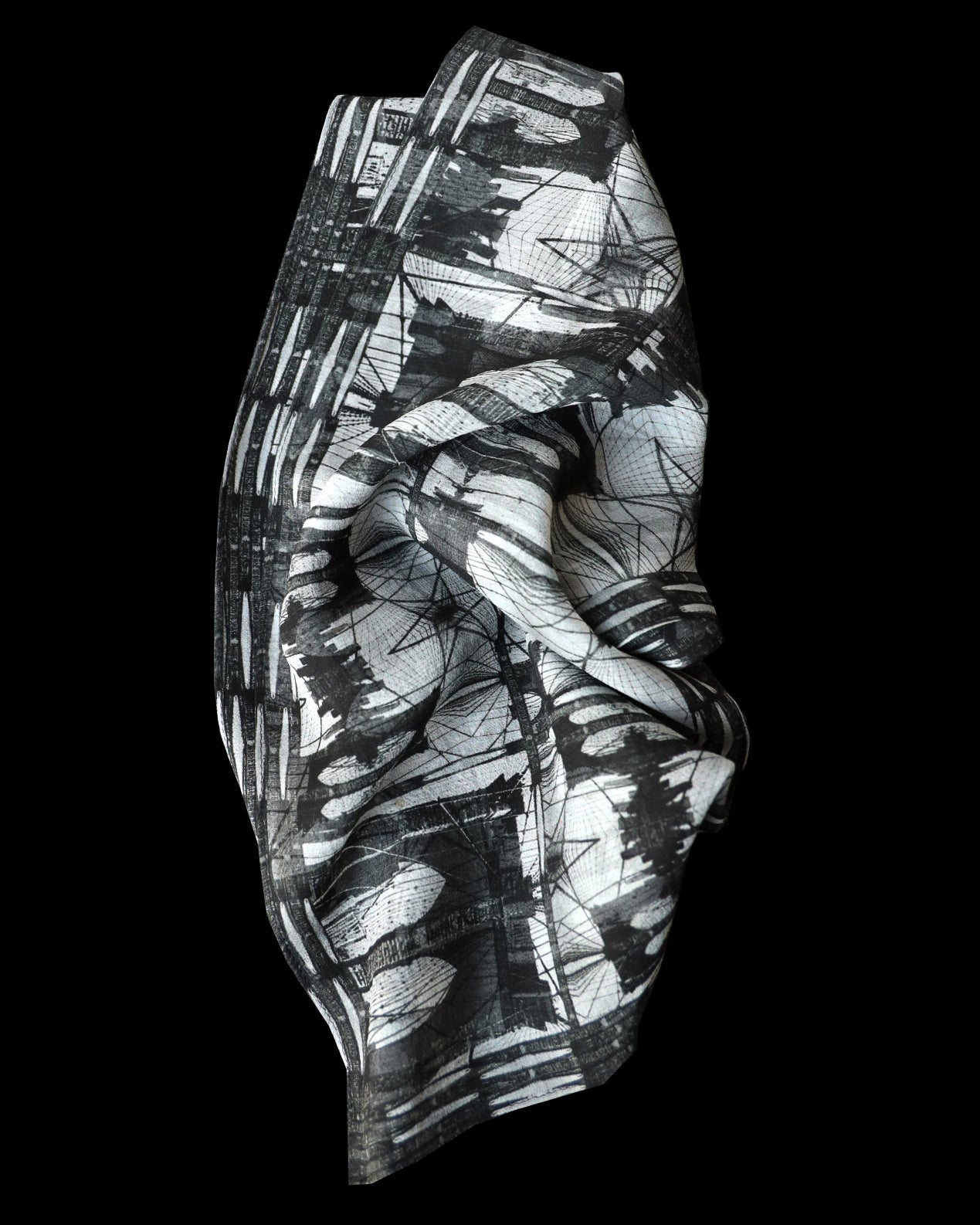 Babs Brooklyn Bridge Silk Scarf